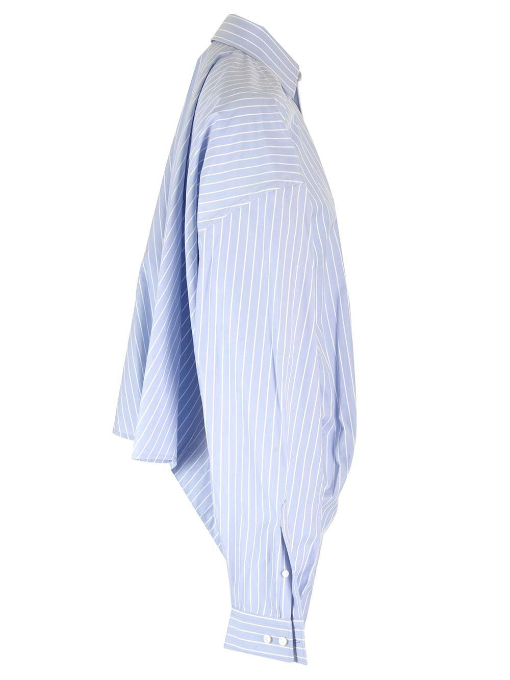 Balenciaga Women Large Fit Asymmetric Shirt BALENCIAGA