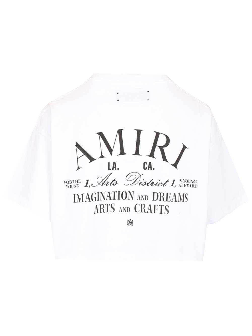Amiri Women Cropped T-Shirt AMIRI