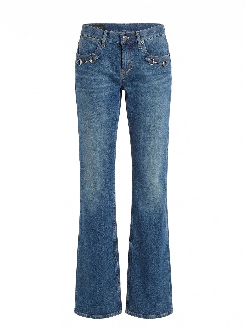 Gucci Women Low Rise Flare Pants GUCCI