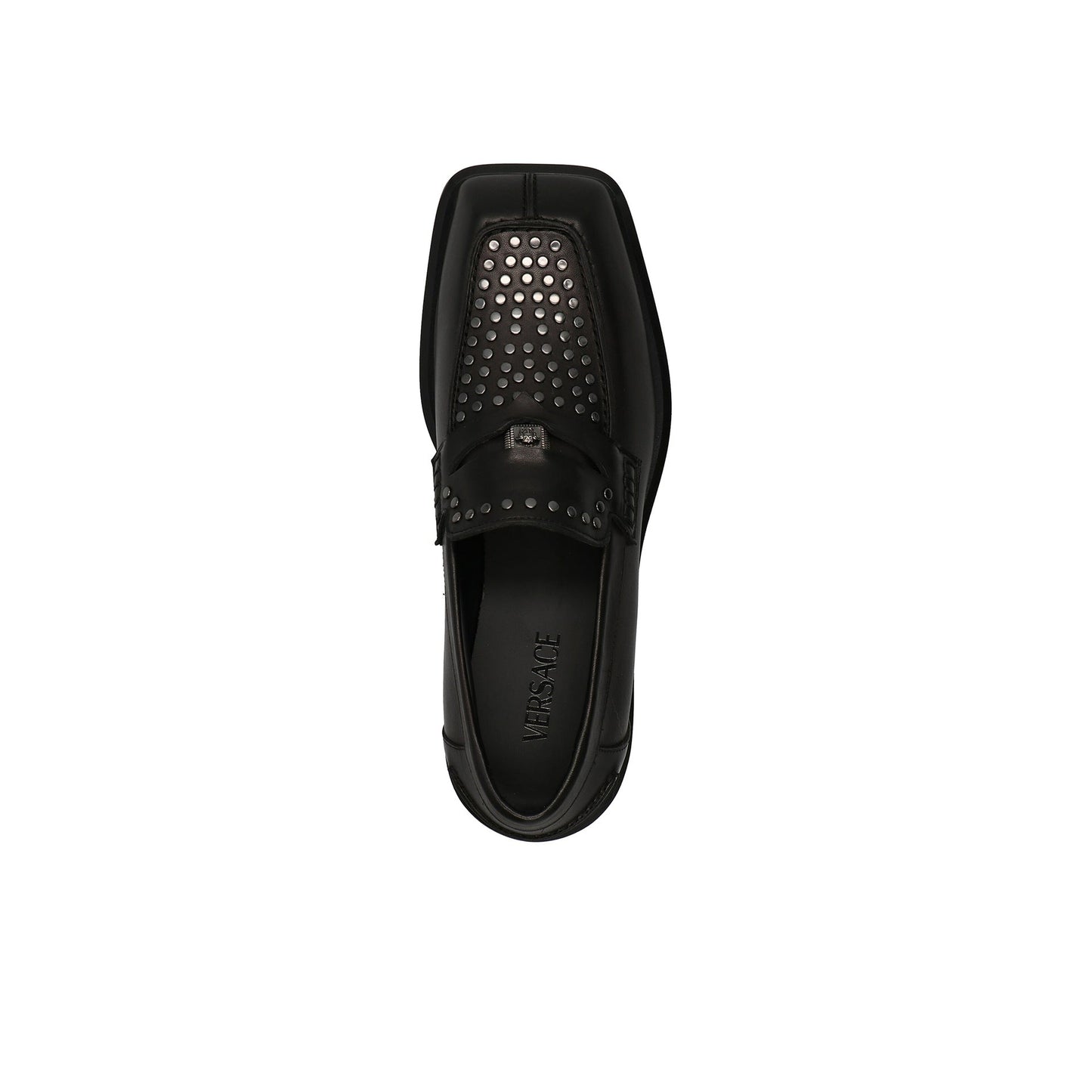 Versace Medusa Leather Loafers Men VERSACE