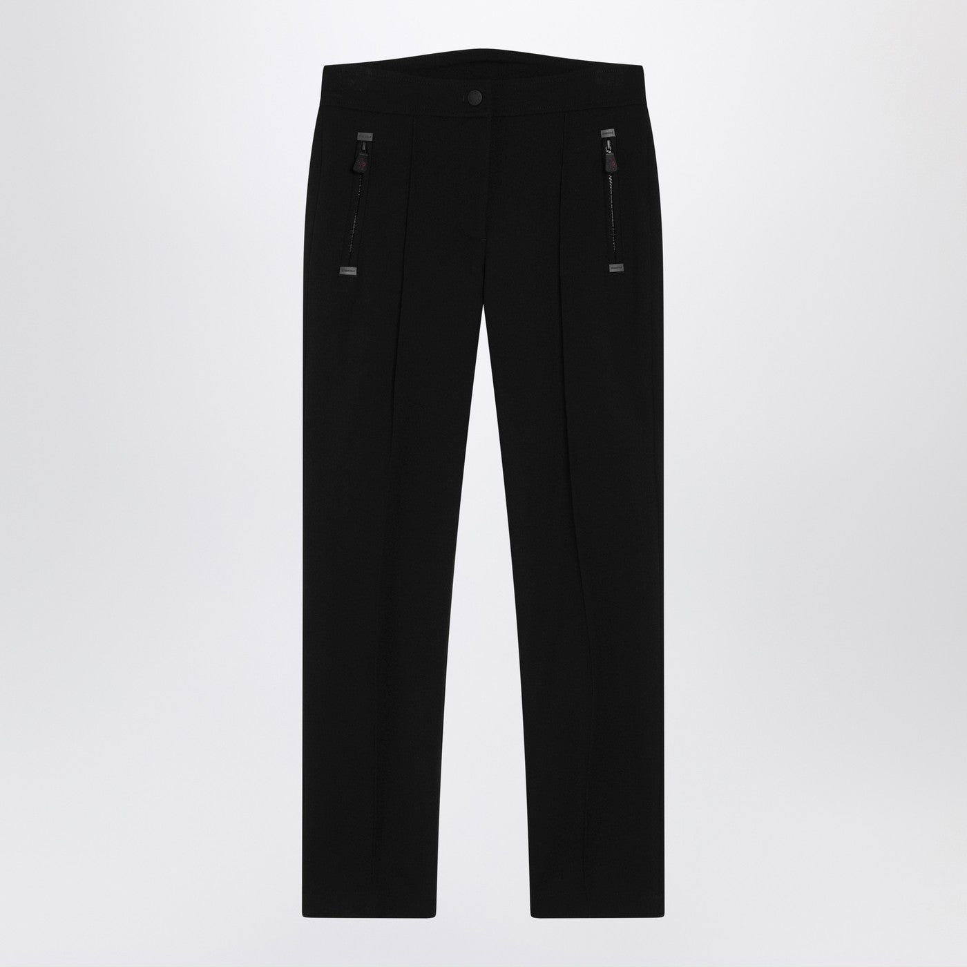 Moncler Grenoble Black Slim Trousers In Gore-Tex Women MONCLER GRENOBLE
