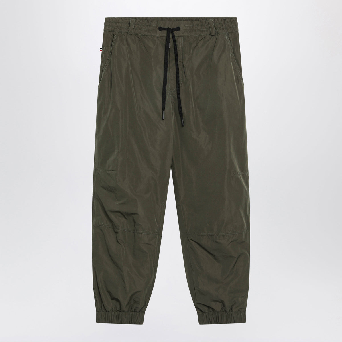 Moncler Grenoble Olive Green Trousers In Technical Fabric Men MONCLER GRENOBLE