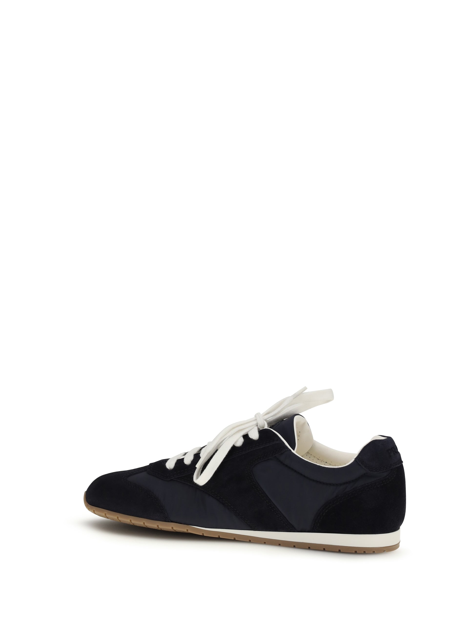 Prada Men Suede And Fabric Sneakers PRADA