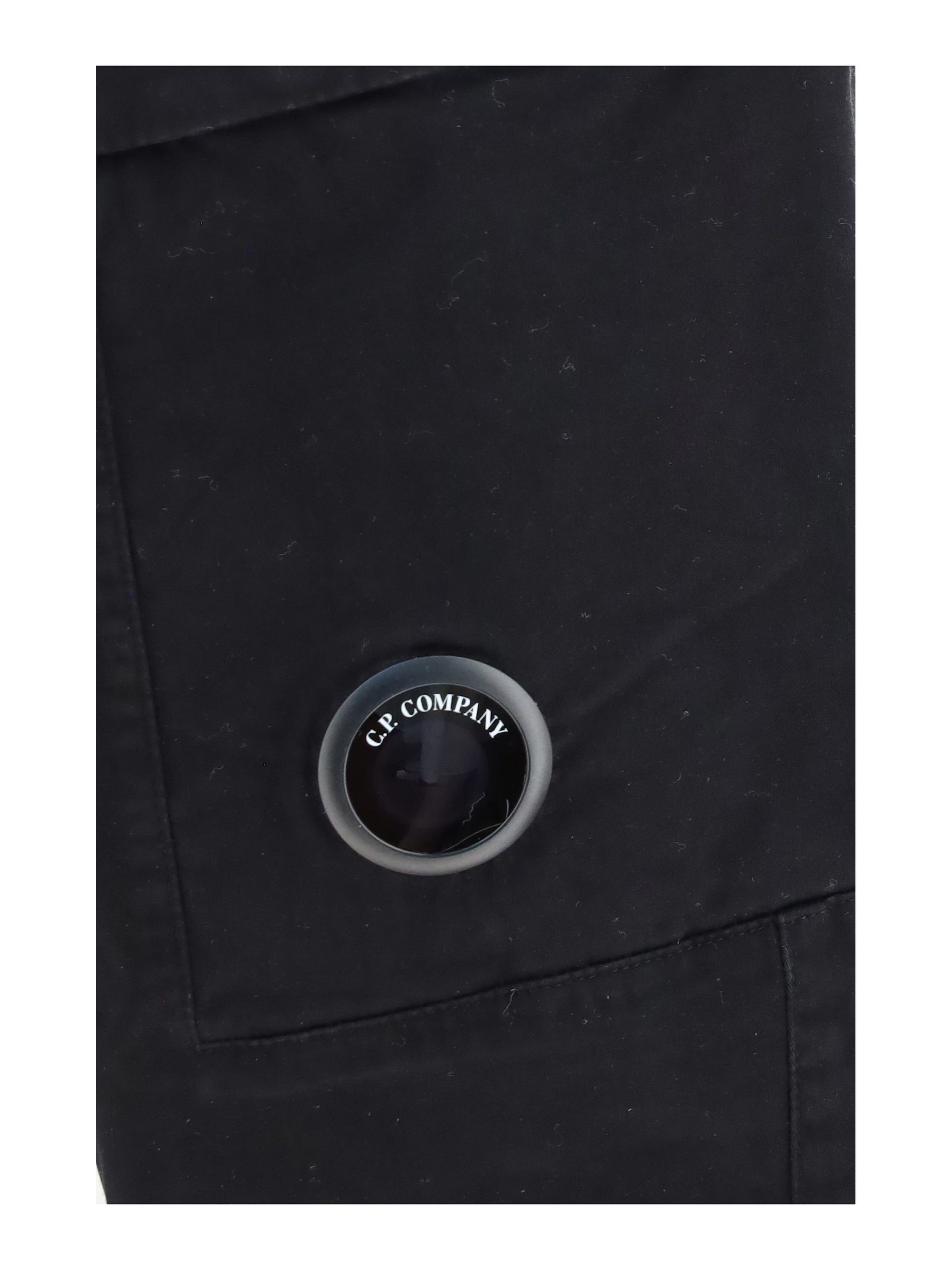 C.P. Company Men Stretch Cotton Satin Cargo Pants C.P. COMPANY