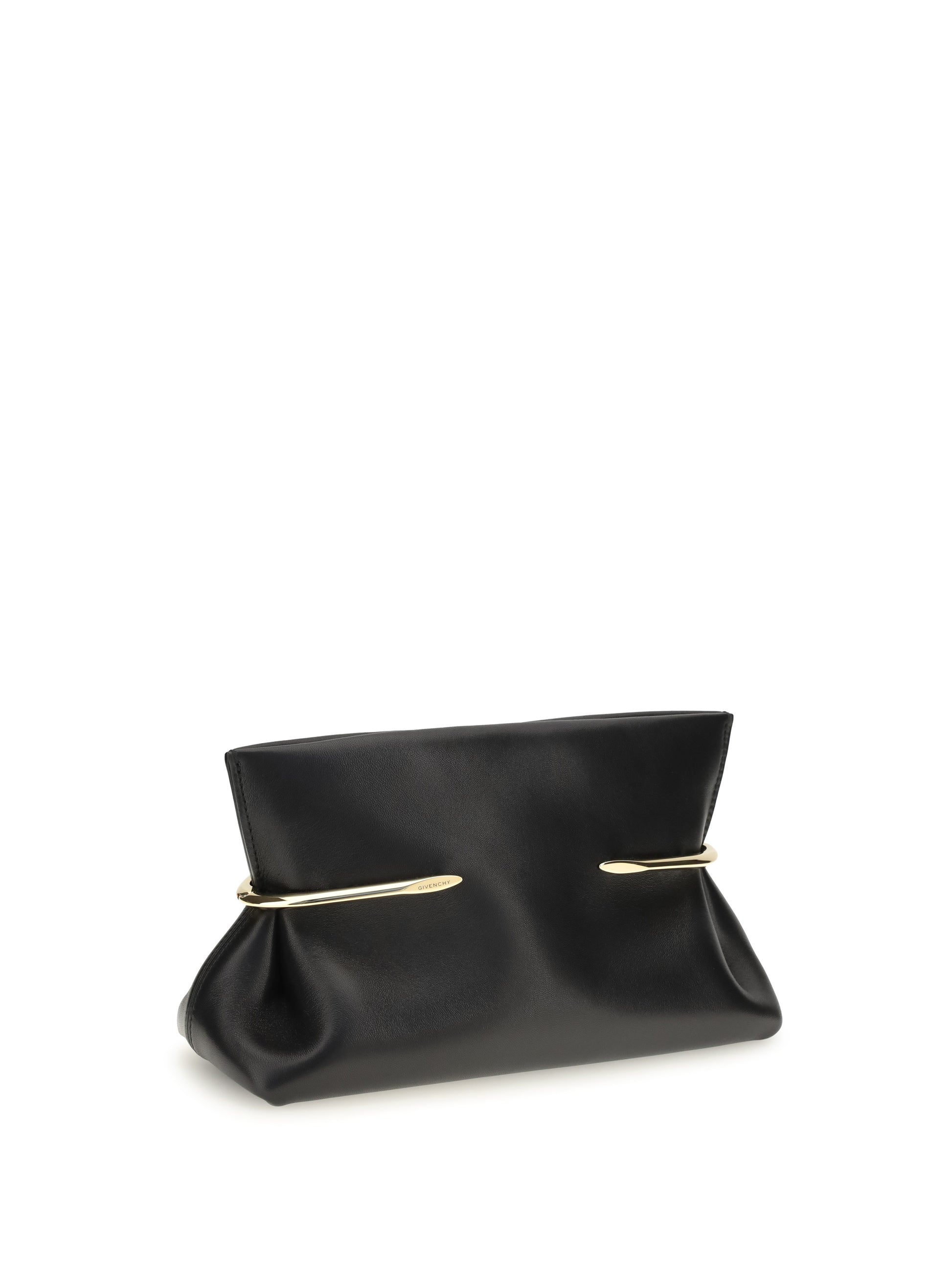 Givenchy Women Pinch Soft Clutch In Nappa Leather GIVENCHY