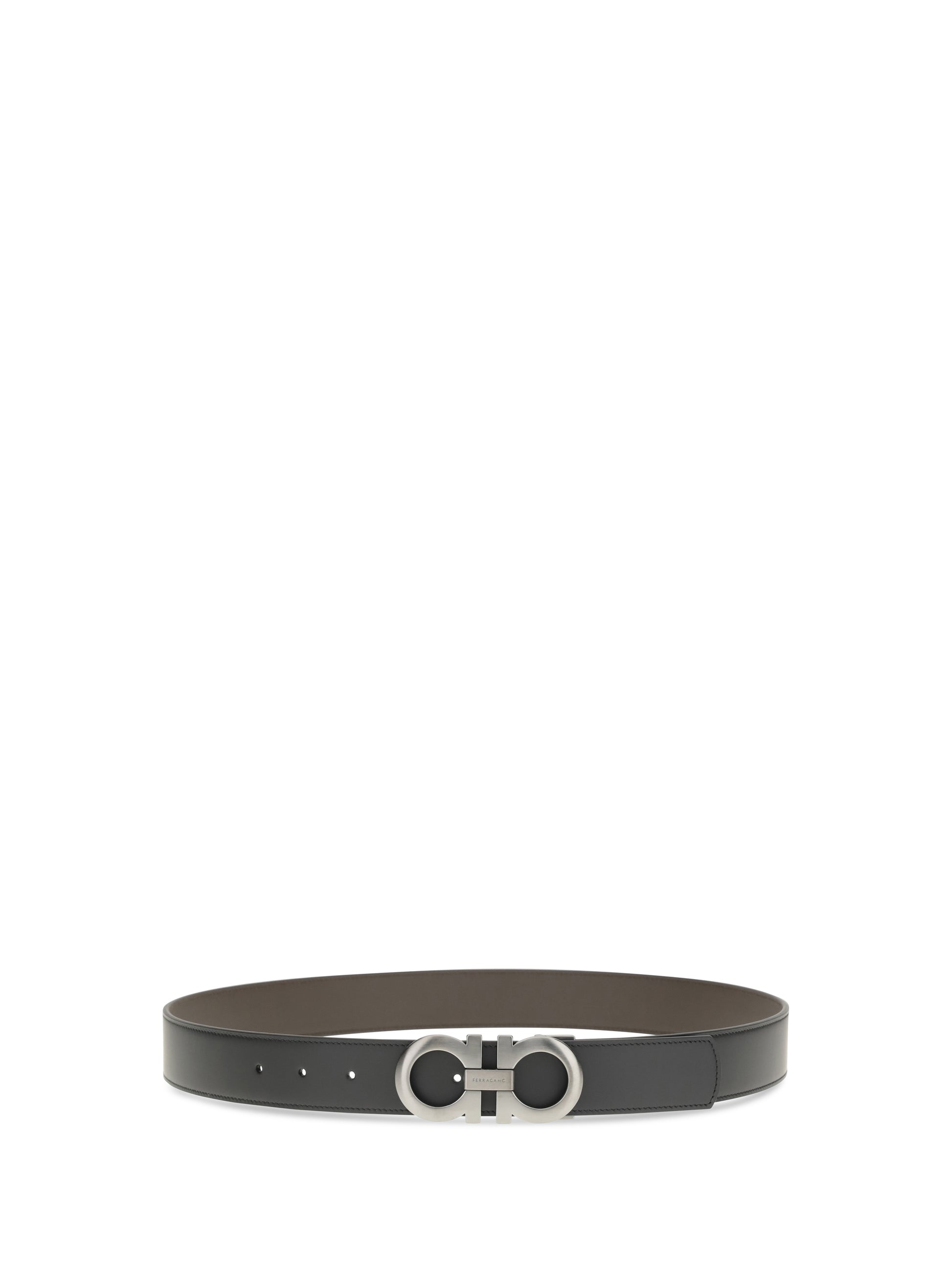 Ferragamo Men Double Belt FERRAGAMO