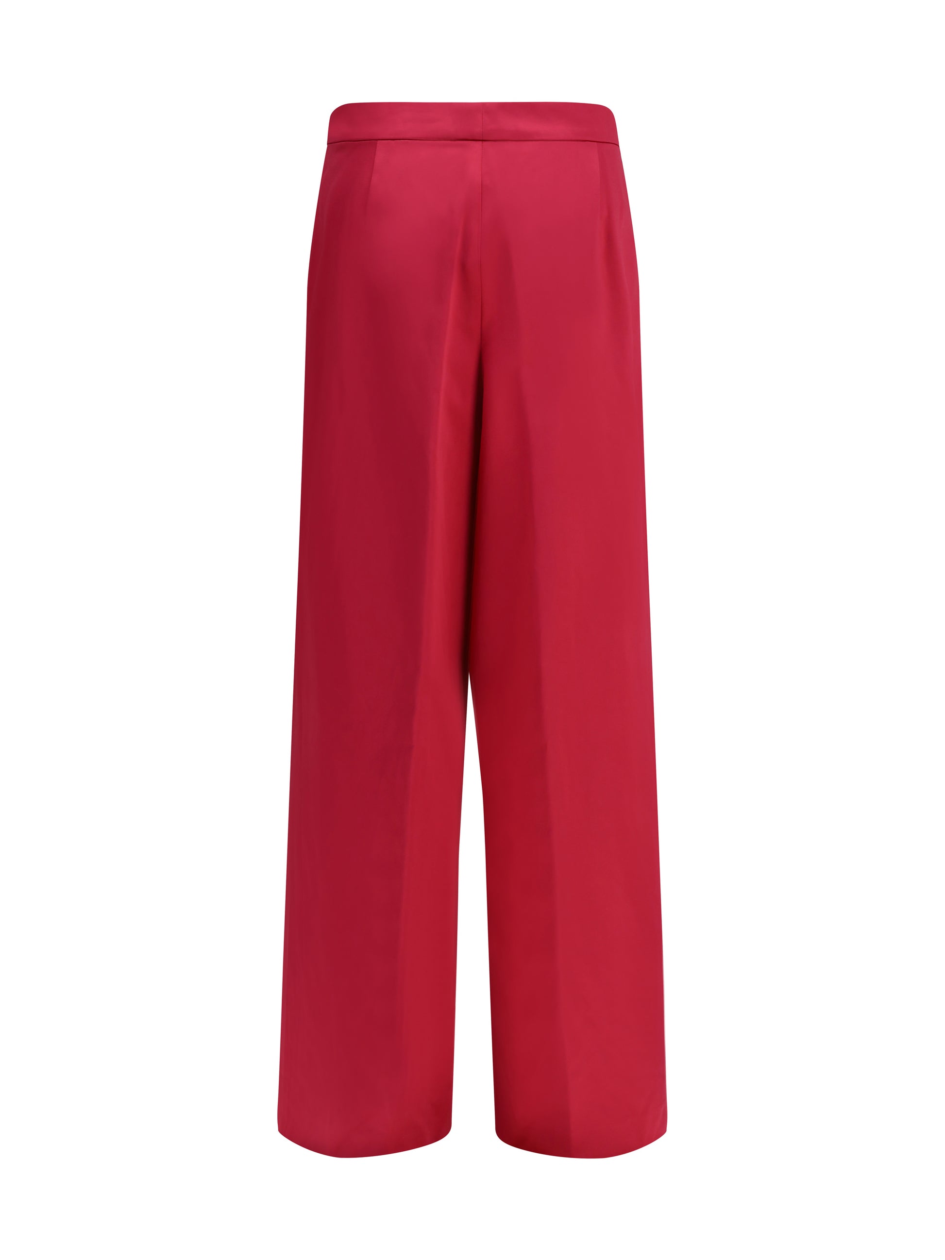 Dries Van Noten Women Wide Pleated Pants In Washed Cotton And Acetate DRIES VAN NOTEN