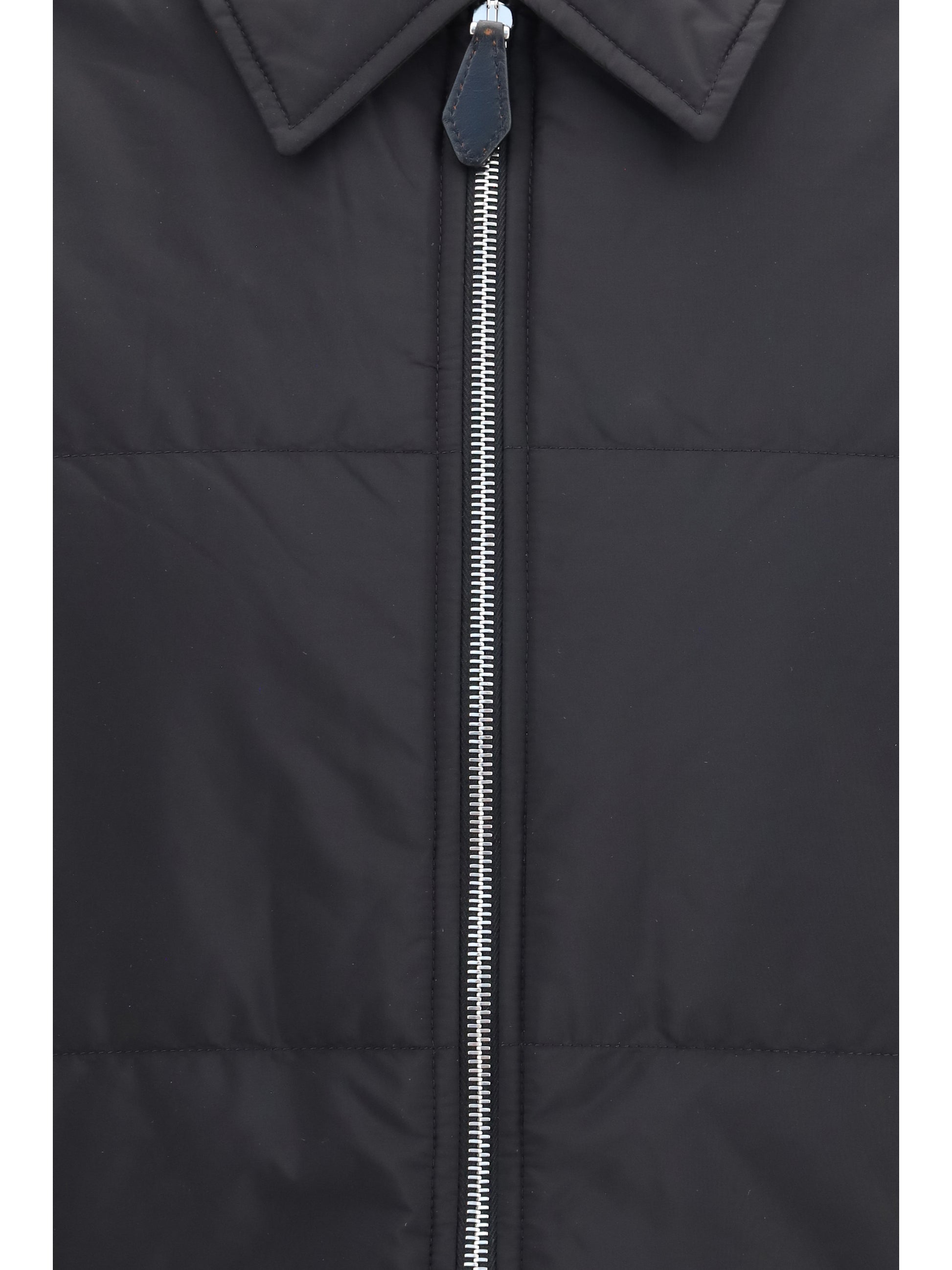Prada Men Knit Jacket With Padded Front PRADA