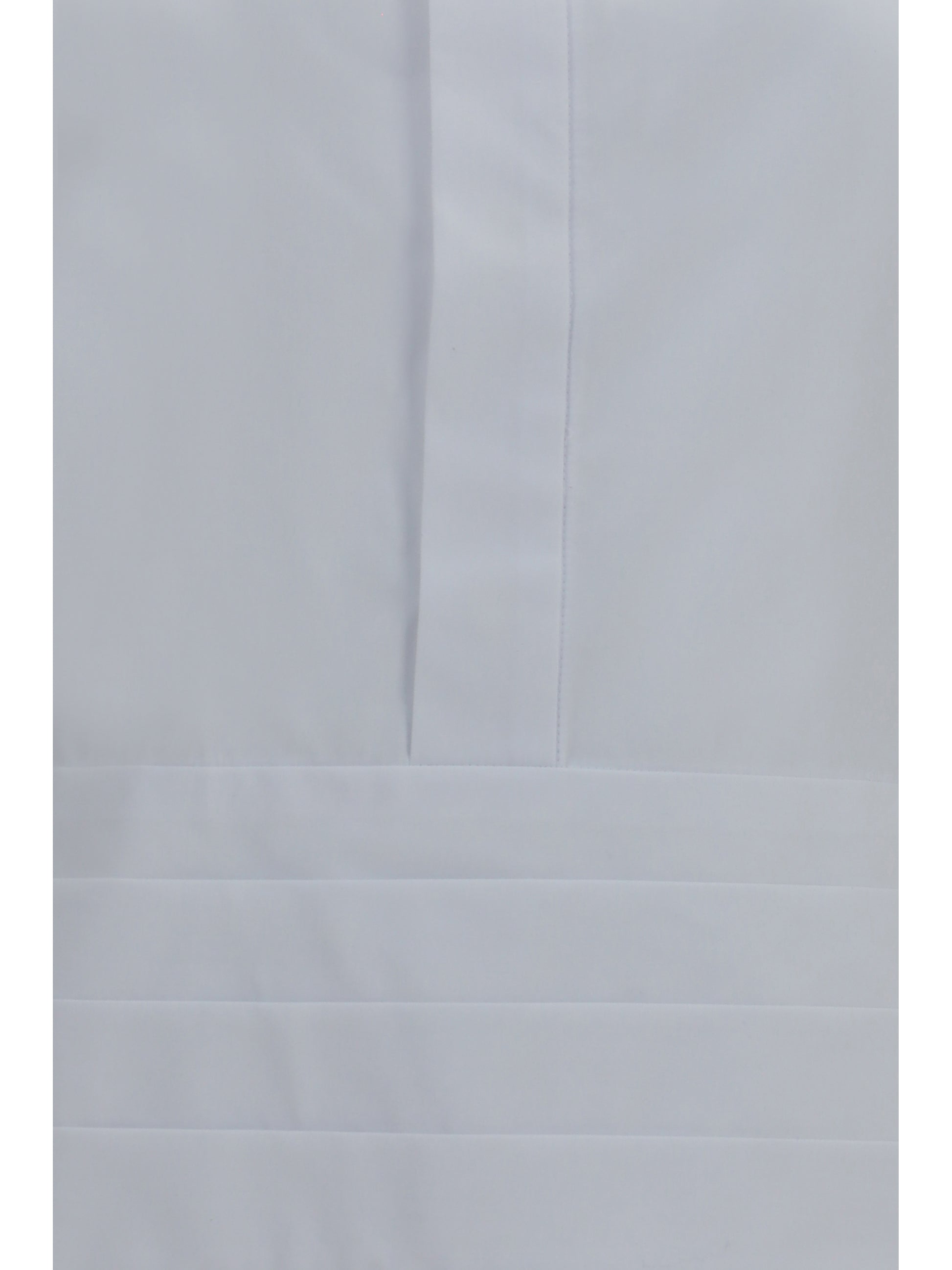Sacai Women Cotton Poplin Shirt With Belt SACAI