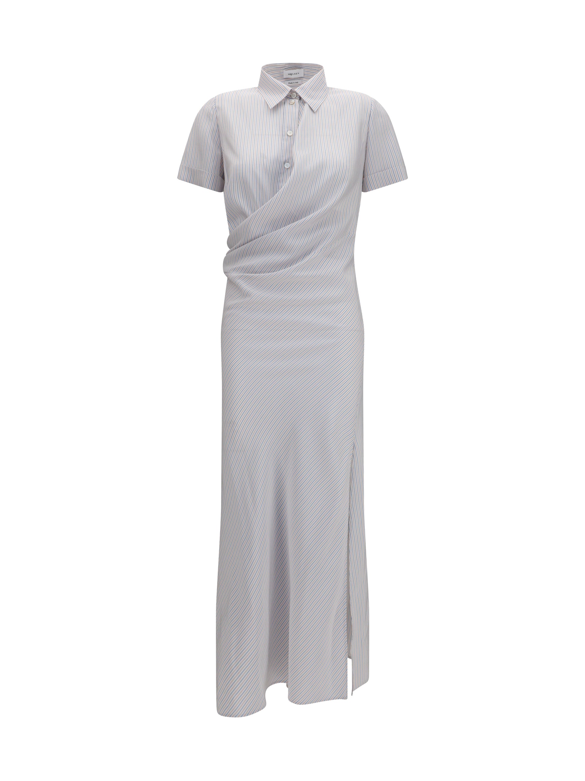 Alexander Mcqueen Women Long Shirt Dress ALEXANDER MCQUEEN