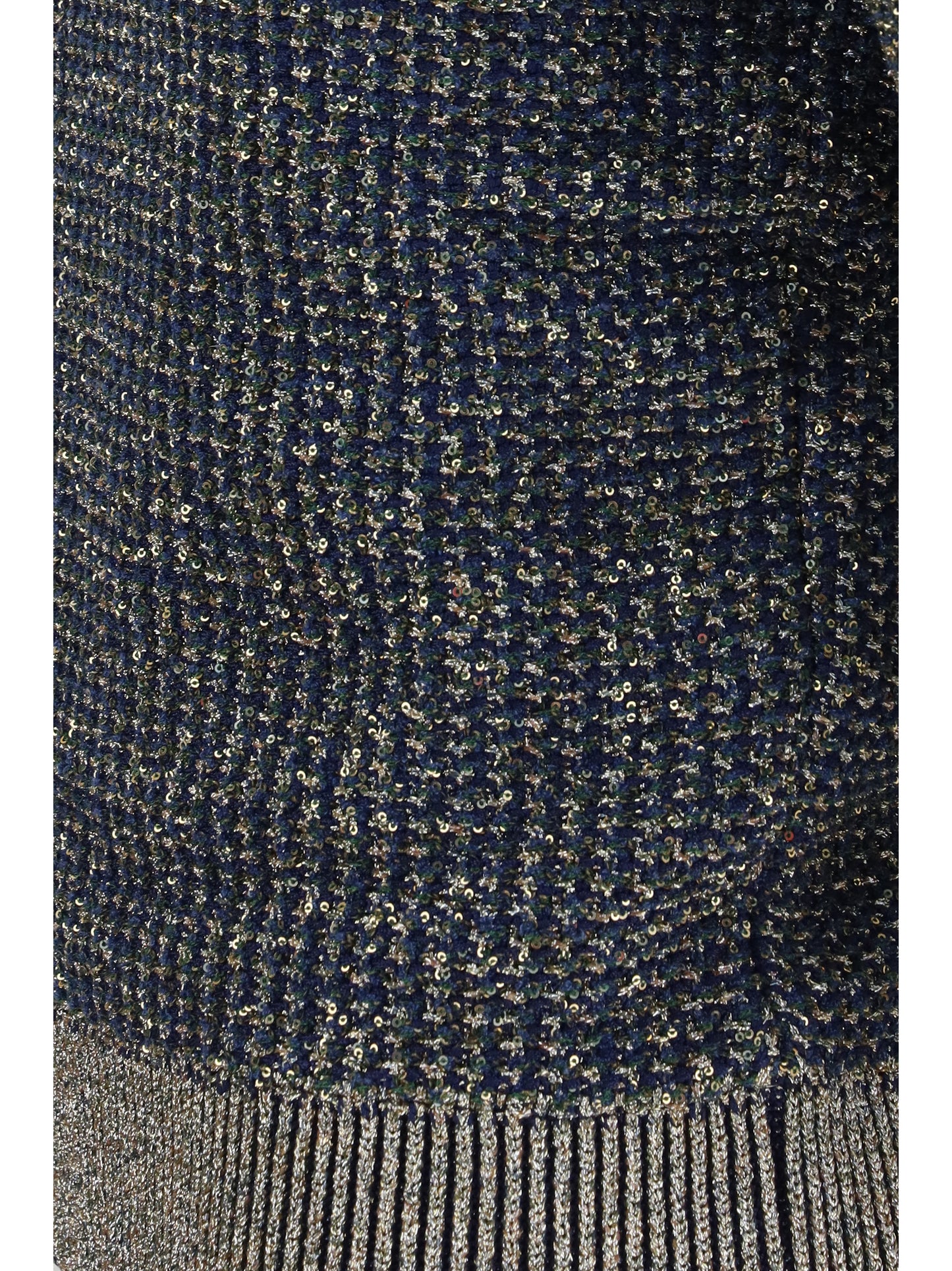 Balmain Women Short-Sleeve Sequined Sweater With Buttons BALMAIN