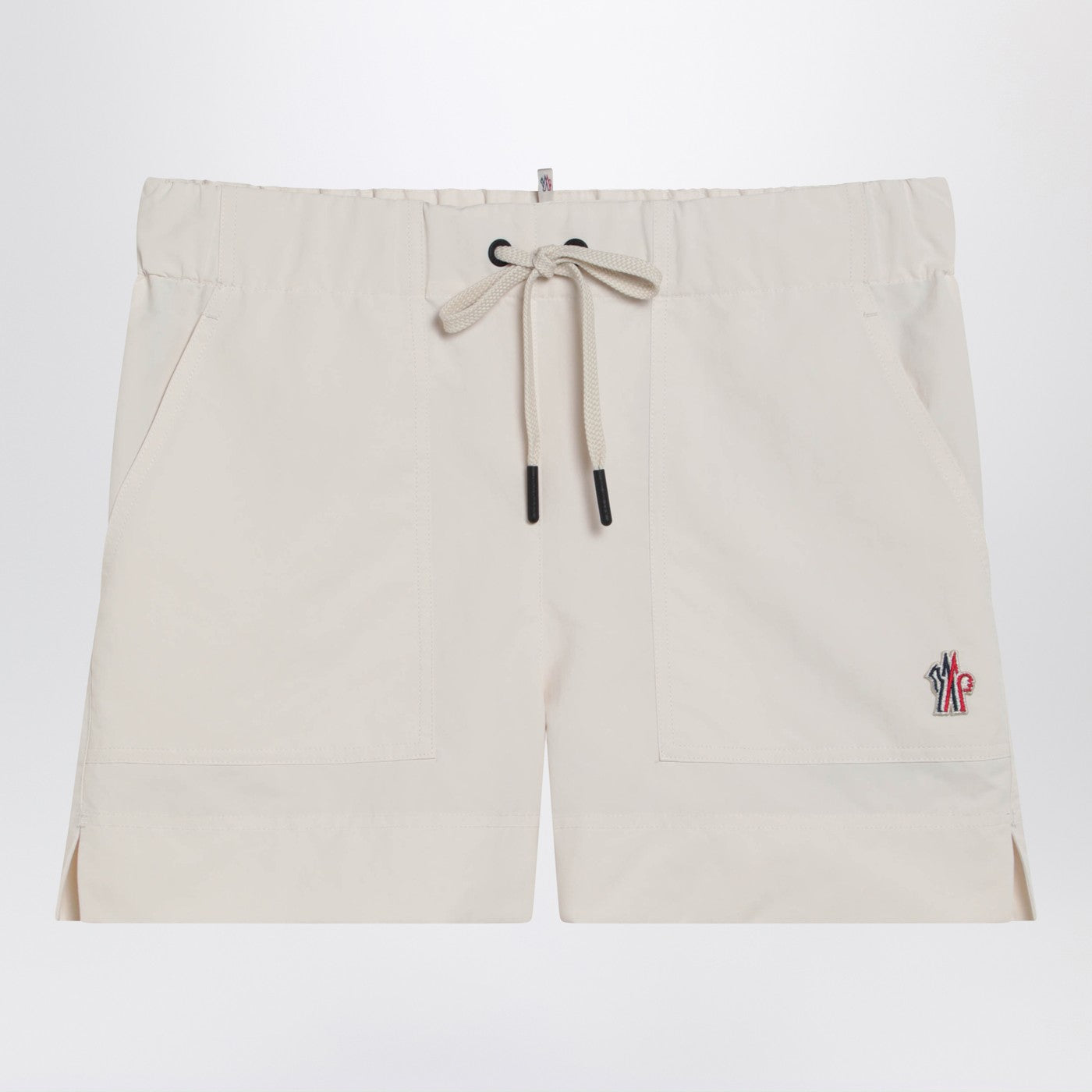Moncler Grenoble Beige Technical Froisse Shorts Women MONCLER GRENOBLE