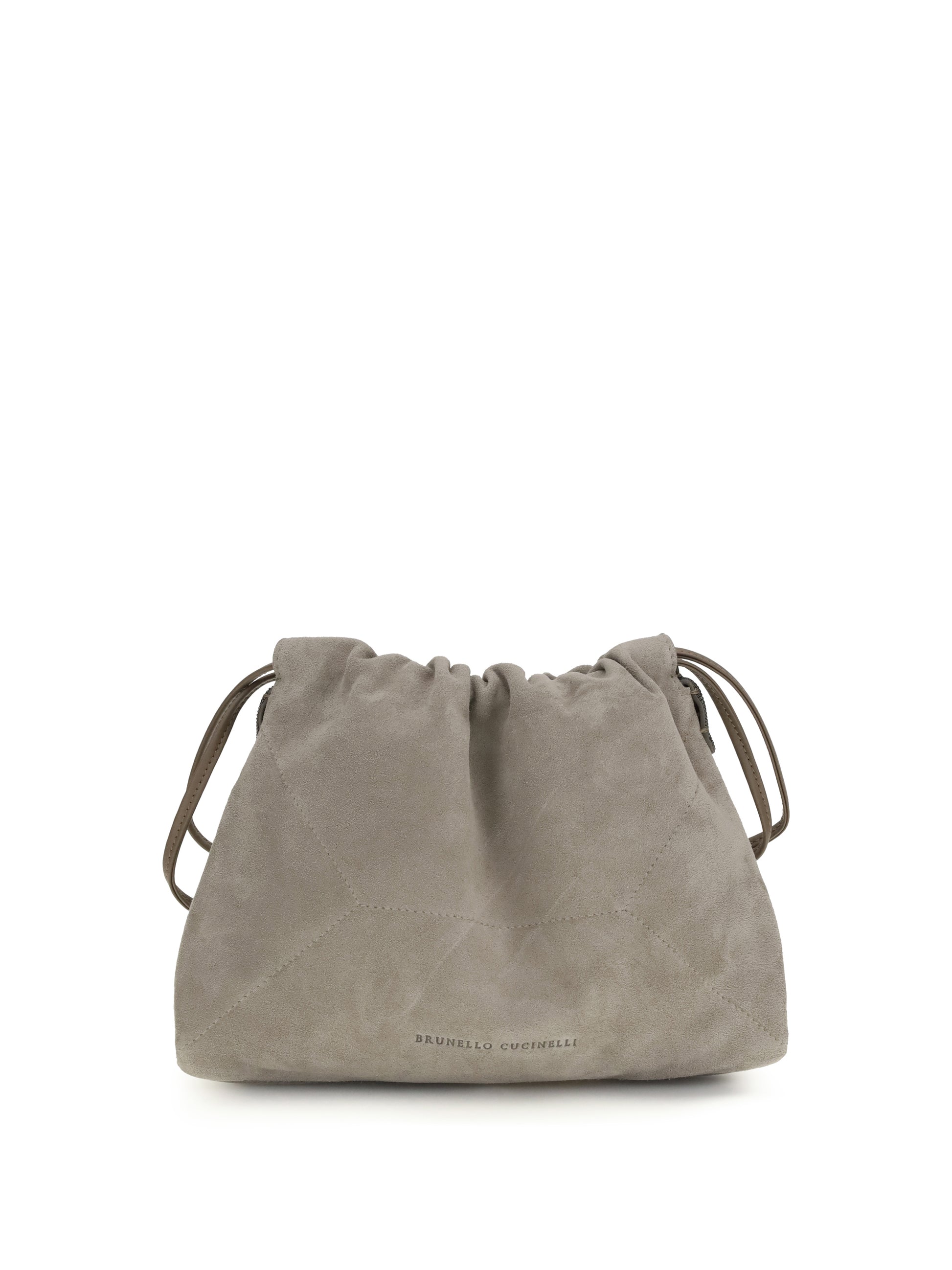 Brunello Cucinelli Women Suede Pouch Bag BRUNELLO CUCINELLI