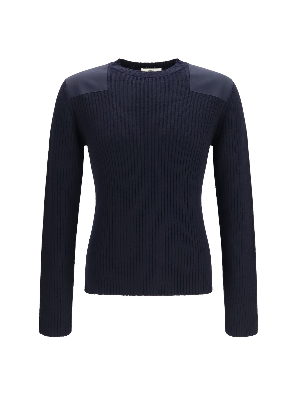 Fendi Men Ribbed Wool Sweater FENDI