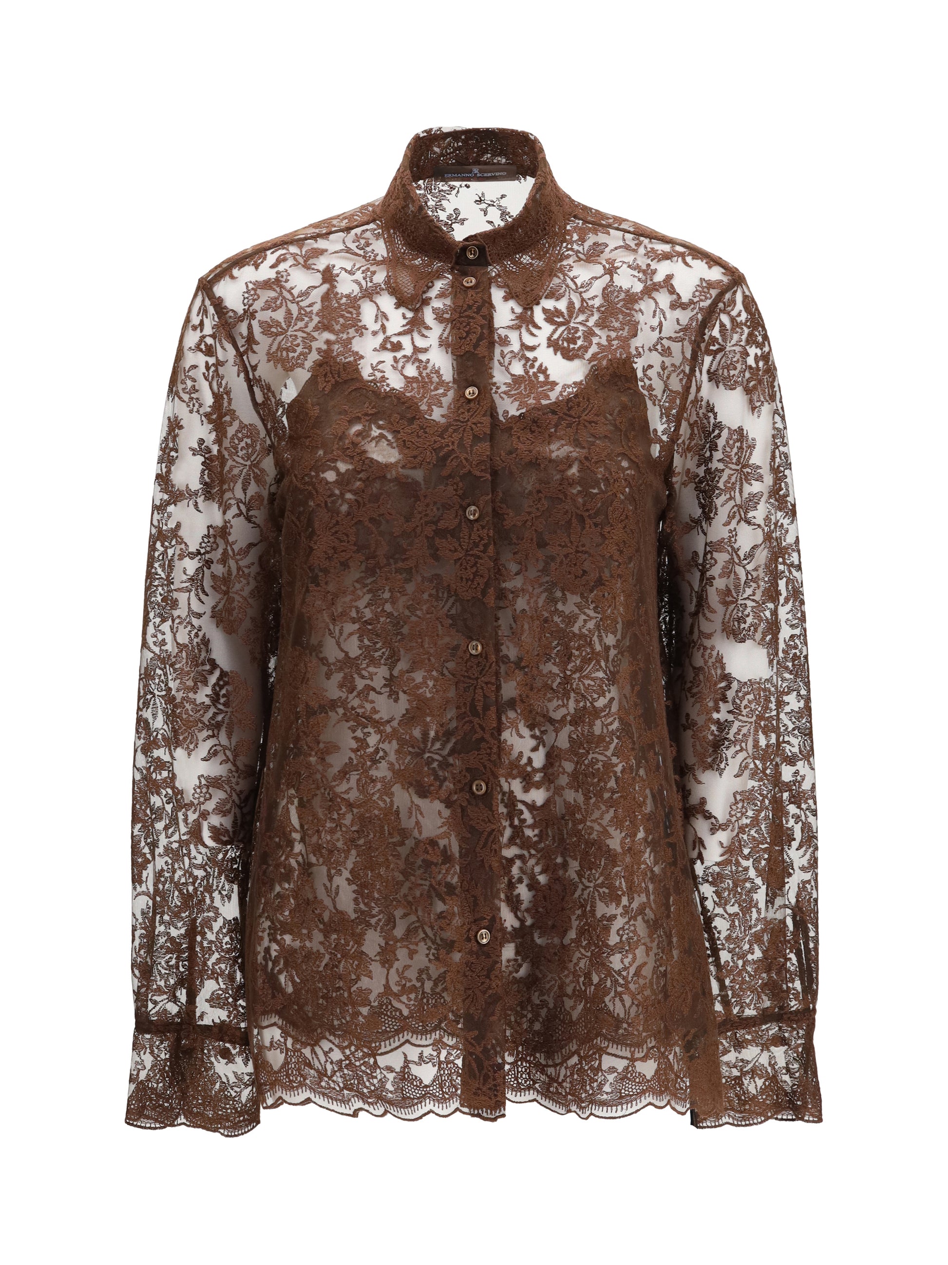 Ermanno Scervino Women Lace Shirt ERMANO SCERVINO