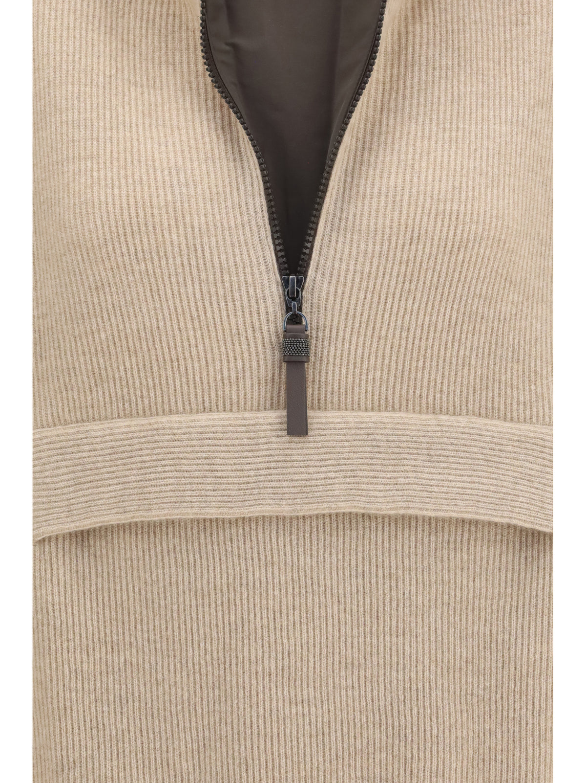 Brunello Cucinelli Women Cashmere Half-Zip Sweater BRUNELLO CUCINELLI
