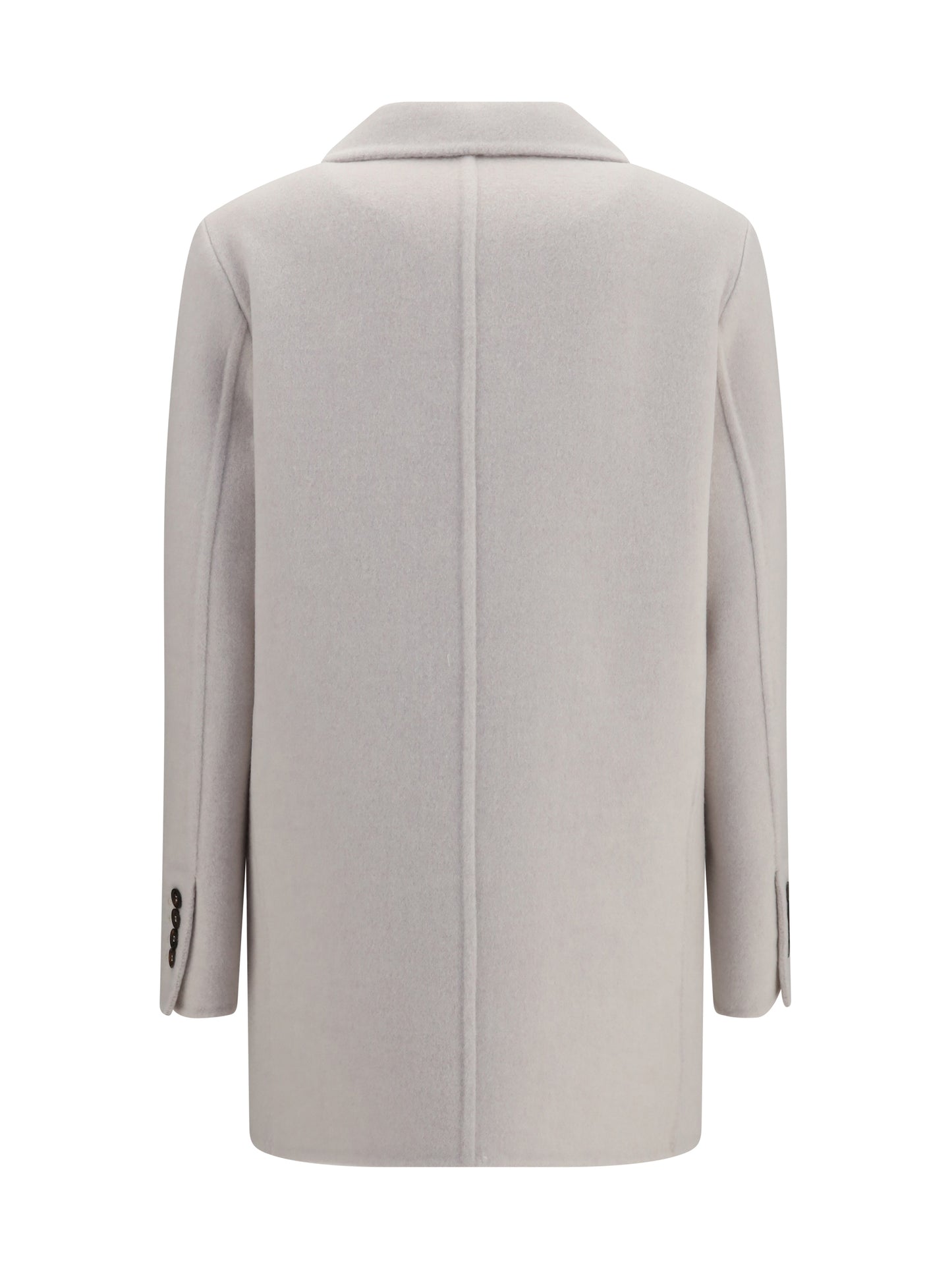 Brunello Cucinelli Women Single-Breasted Wool And Cashmere Jacket BRUNELLO CUCINELLI