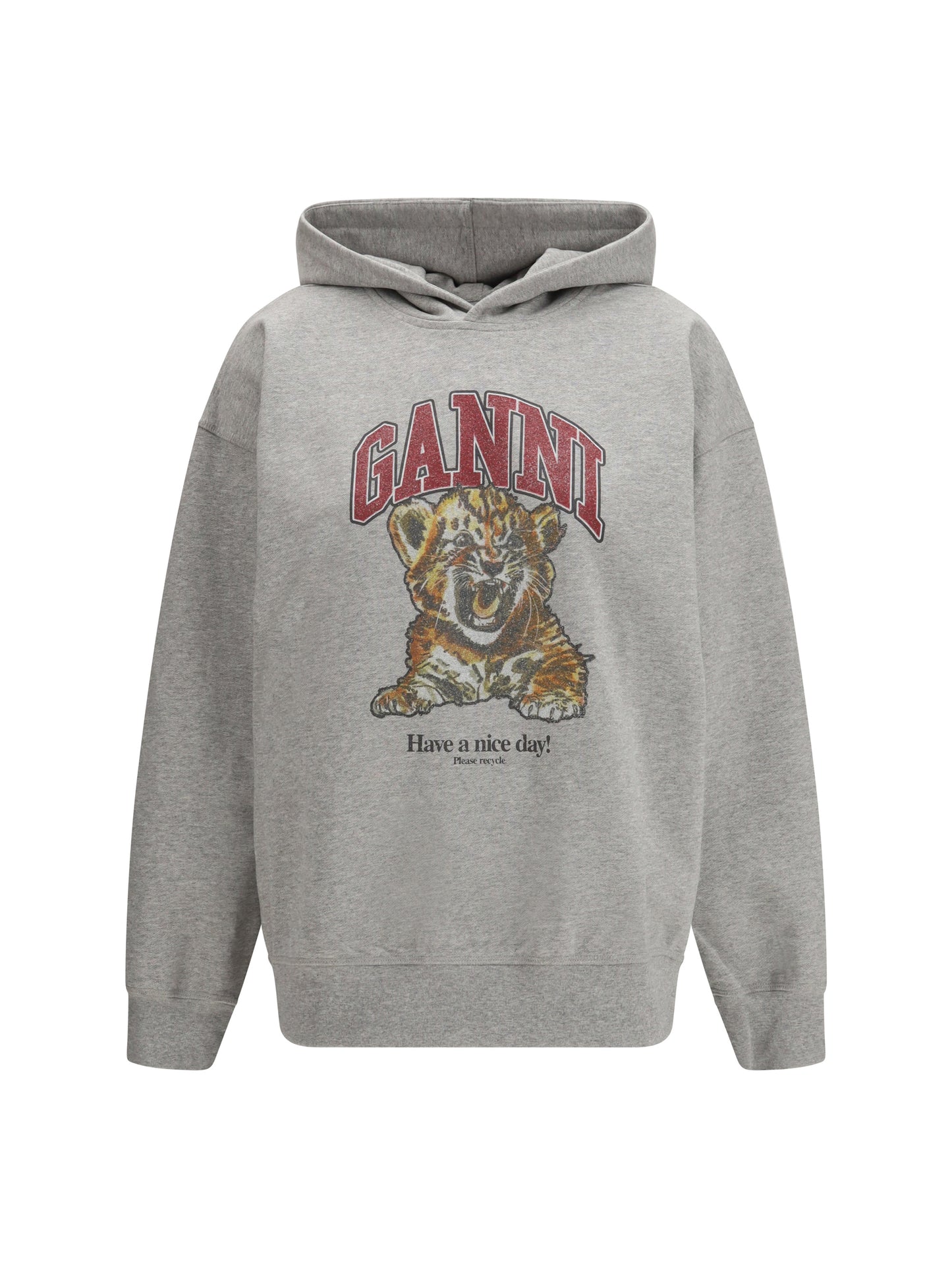 Ganni Women Tiger Hoodie GANNI