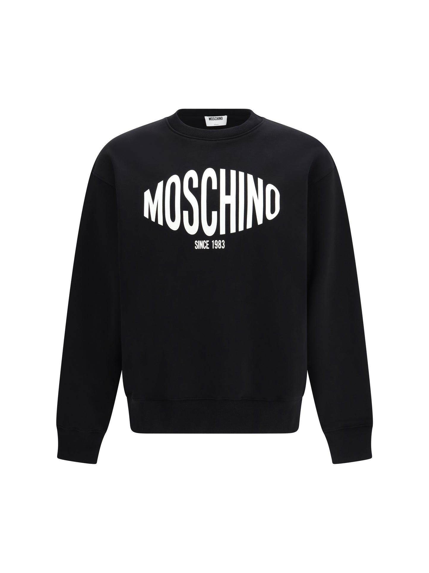 Moschino Men Printed Organic Cotton Sweatshirt MOSCHINO
