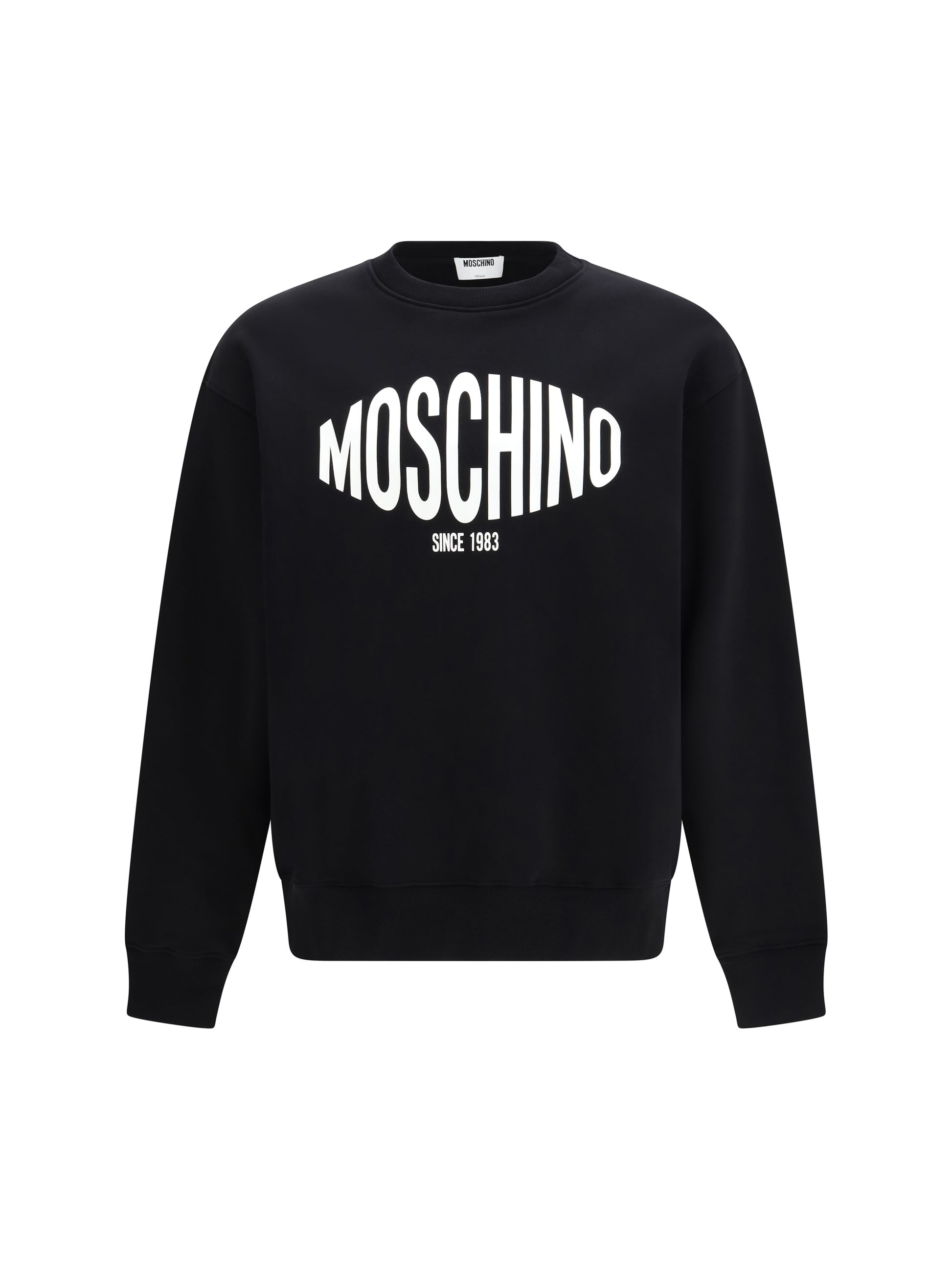 Moschino Men Printed Organic Cotton Sweatshirt MOSCHINO