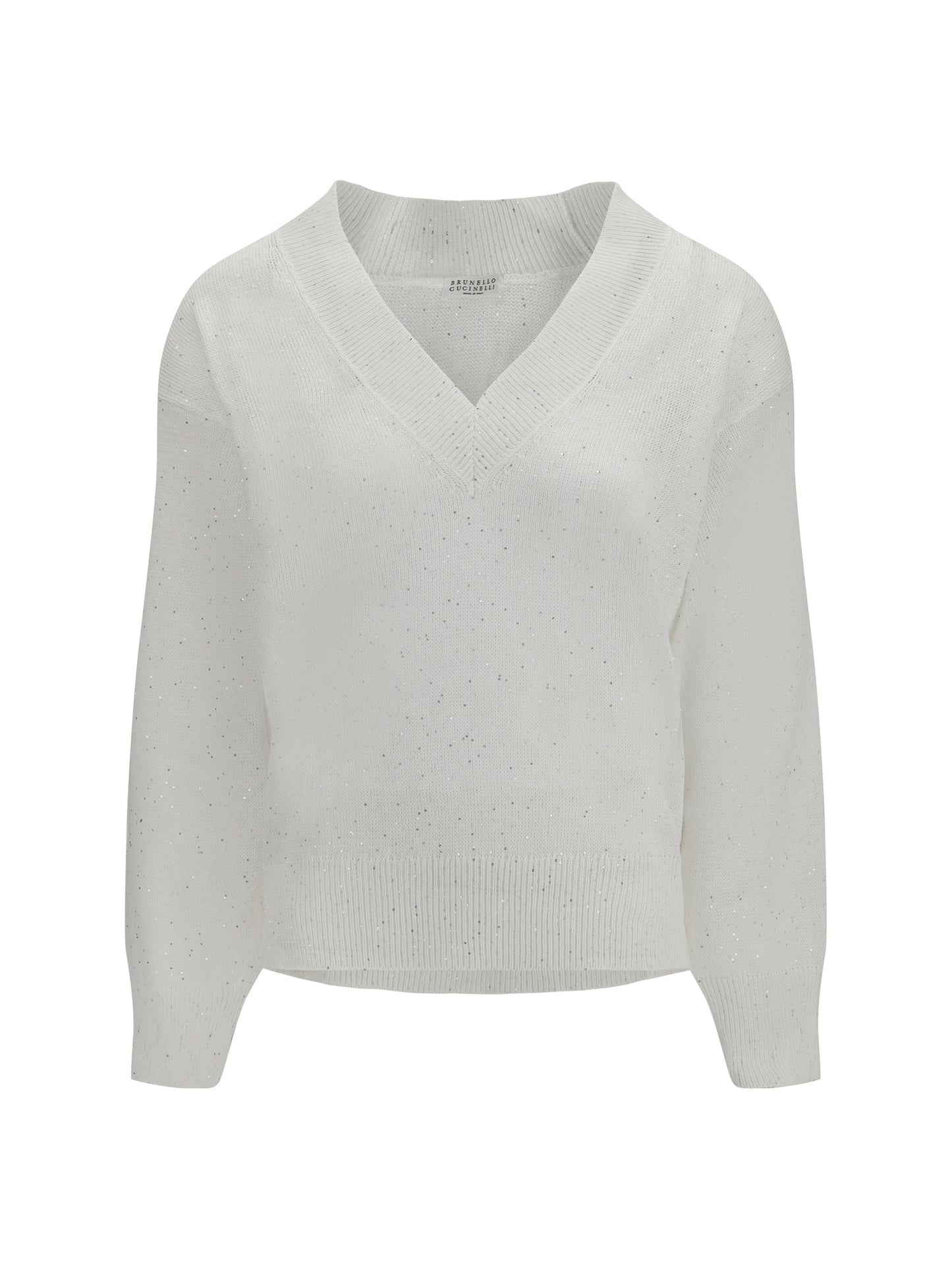 Brunello Cucinelli Women Sparkling Linen T-Shirt BRUNELLO CUCINELLI
