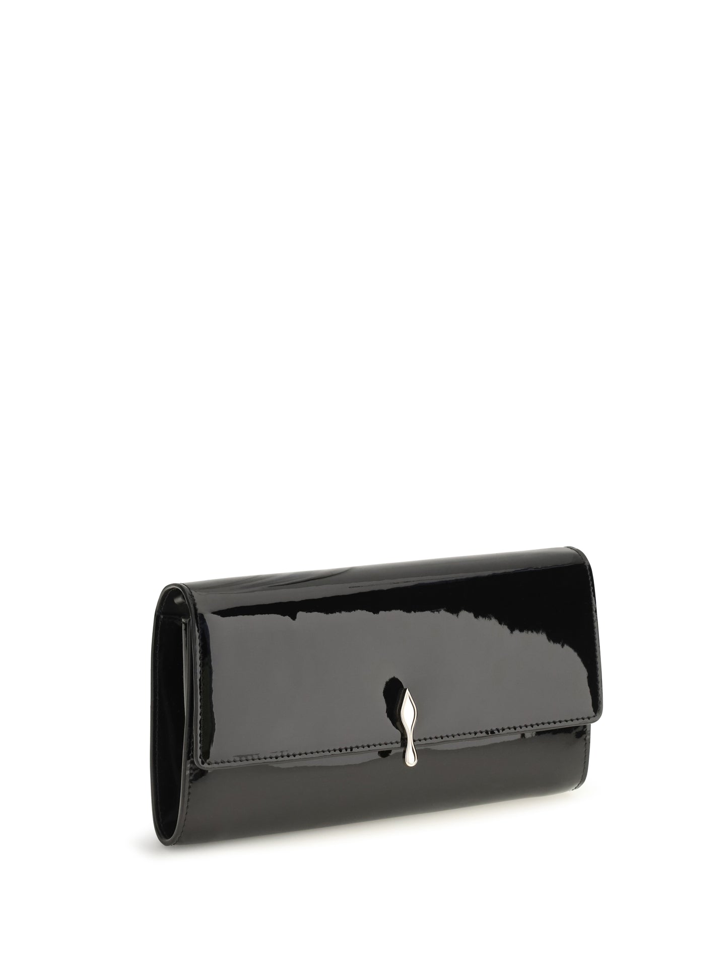 Christian Louboutin Women Bettina Patent Leather Chain Wallet CHRISTIAN LOUBOUTIN