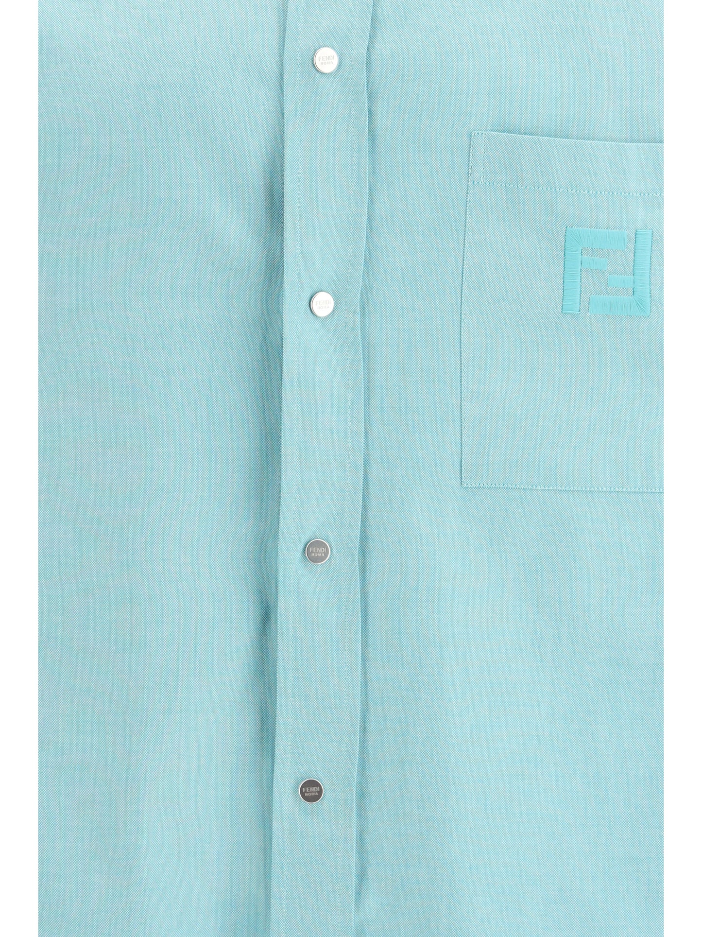 Fendi Men Oxford Cotton Shirt FENDI