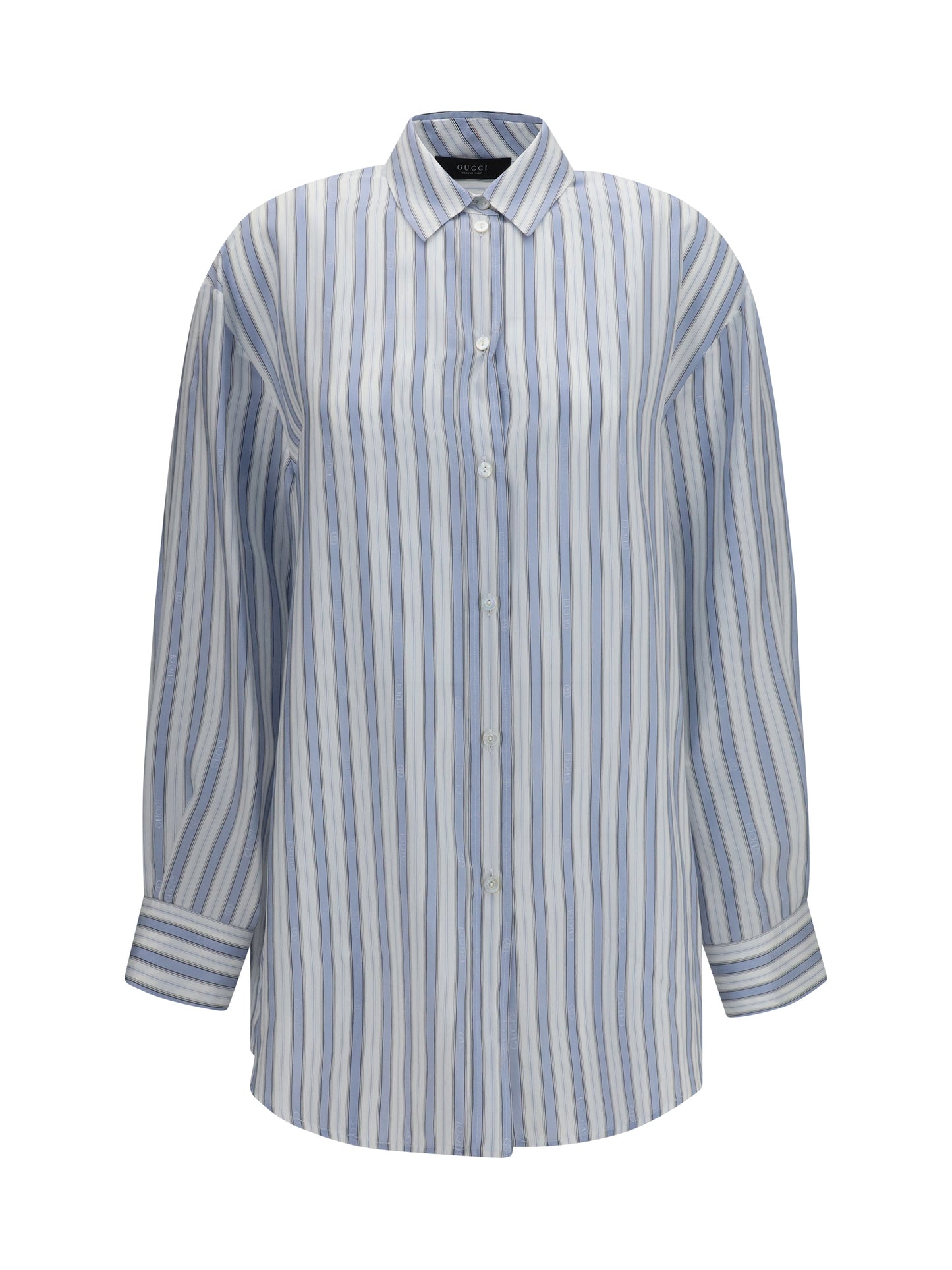 Gucci Women Baiadera Silk Jacquard Shirt GUCCI