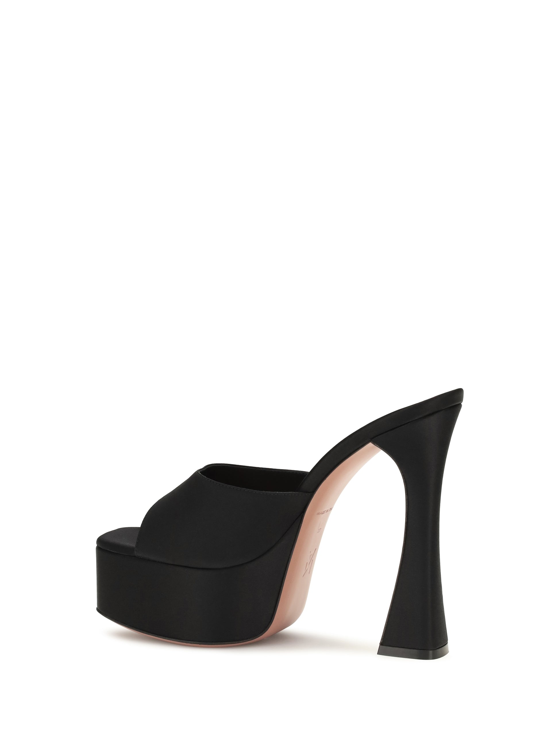 Amina Muaddi Women Dalida Satin Sandals AMINA MUADDI