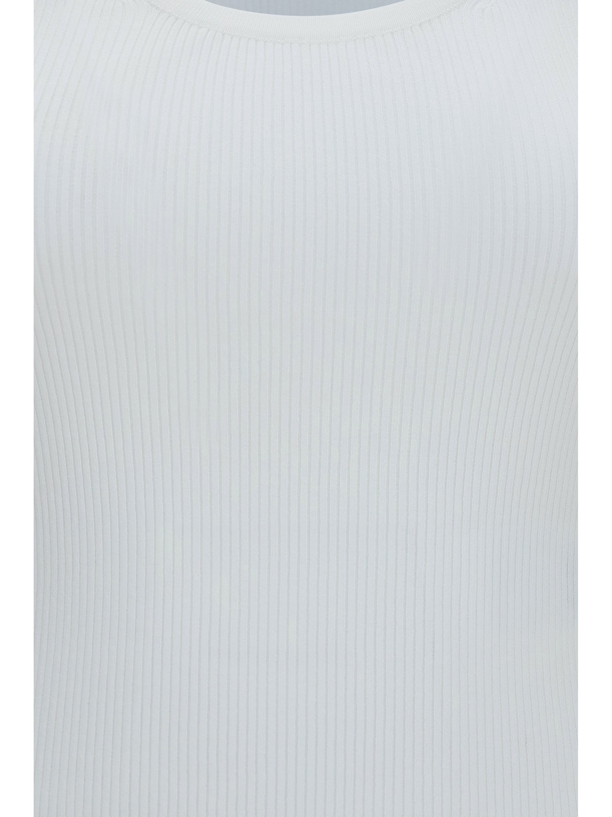 Max Mara Women Ribbed Jersey Tank Top MAX MARA
