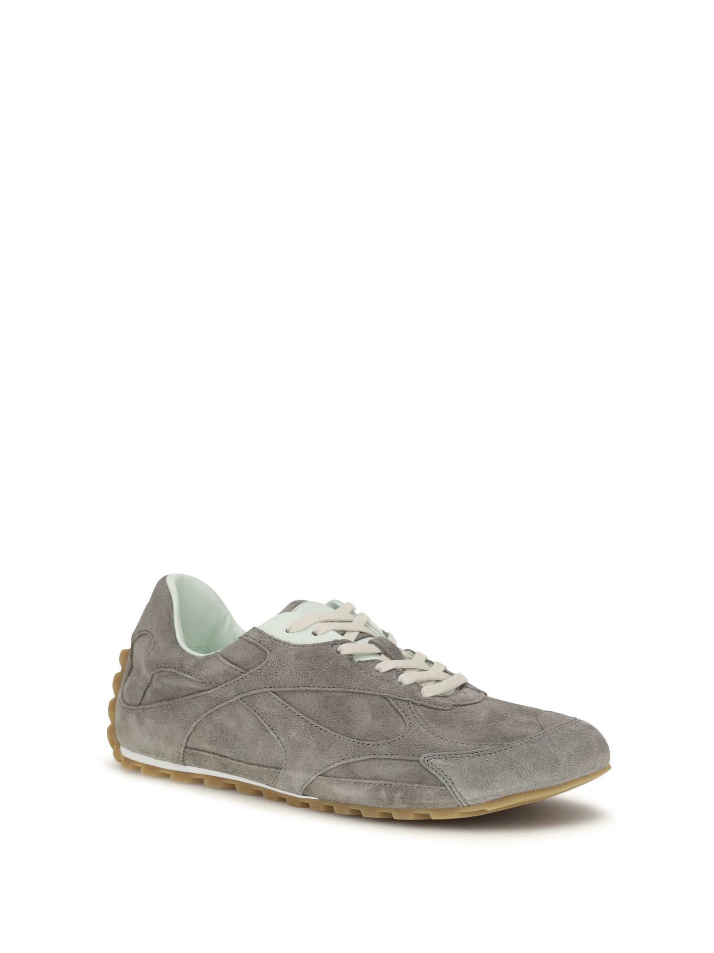 Bottega Veneta Men Orbit Flash Suede Sneakers BOTTEGA VENETA