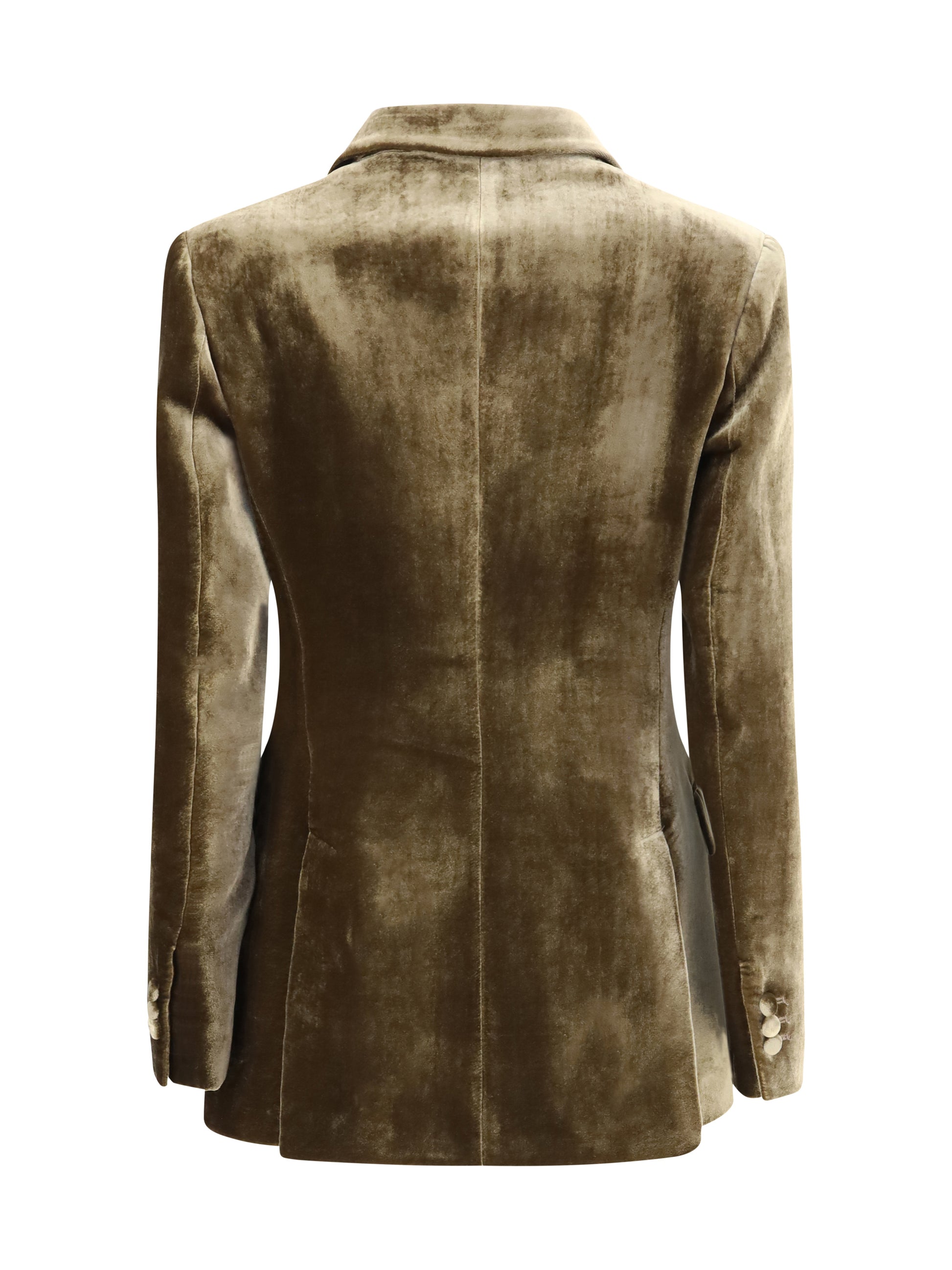 P.A.R.O.S.H. Women Velvet Double Breasted Blazer P.A.R.O.S.H.