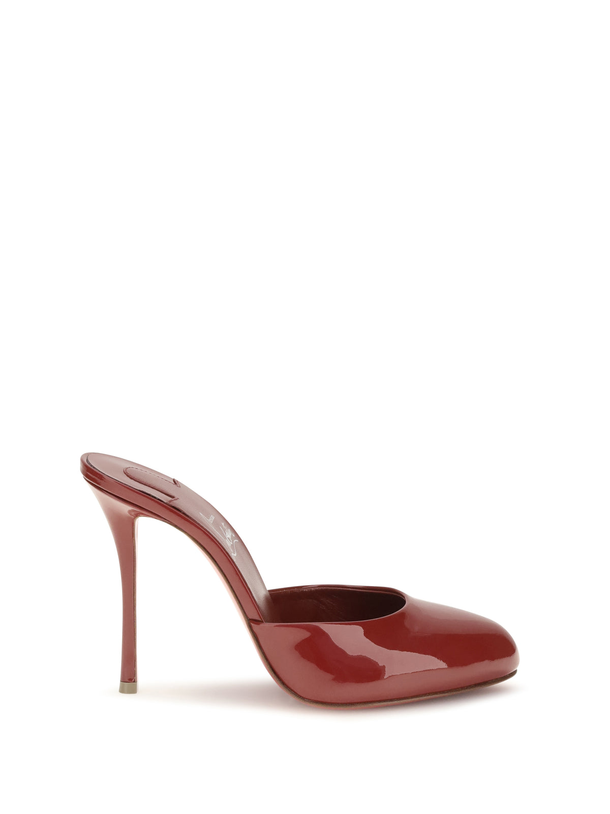 Christian Louboutin Women Dolly Patent Leather Mules CHRISTIAN LOUBOUTIN