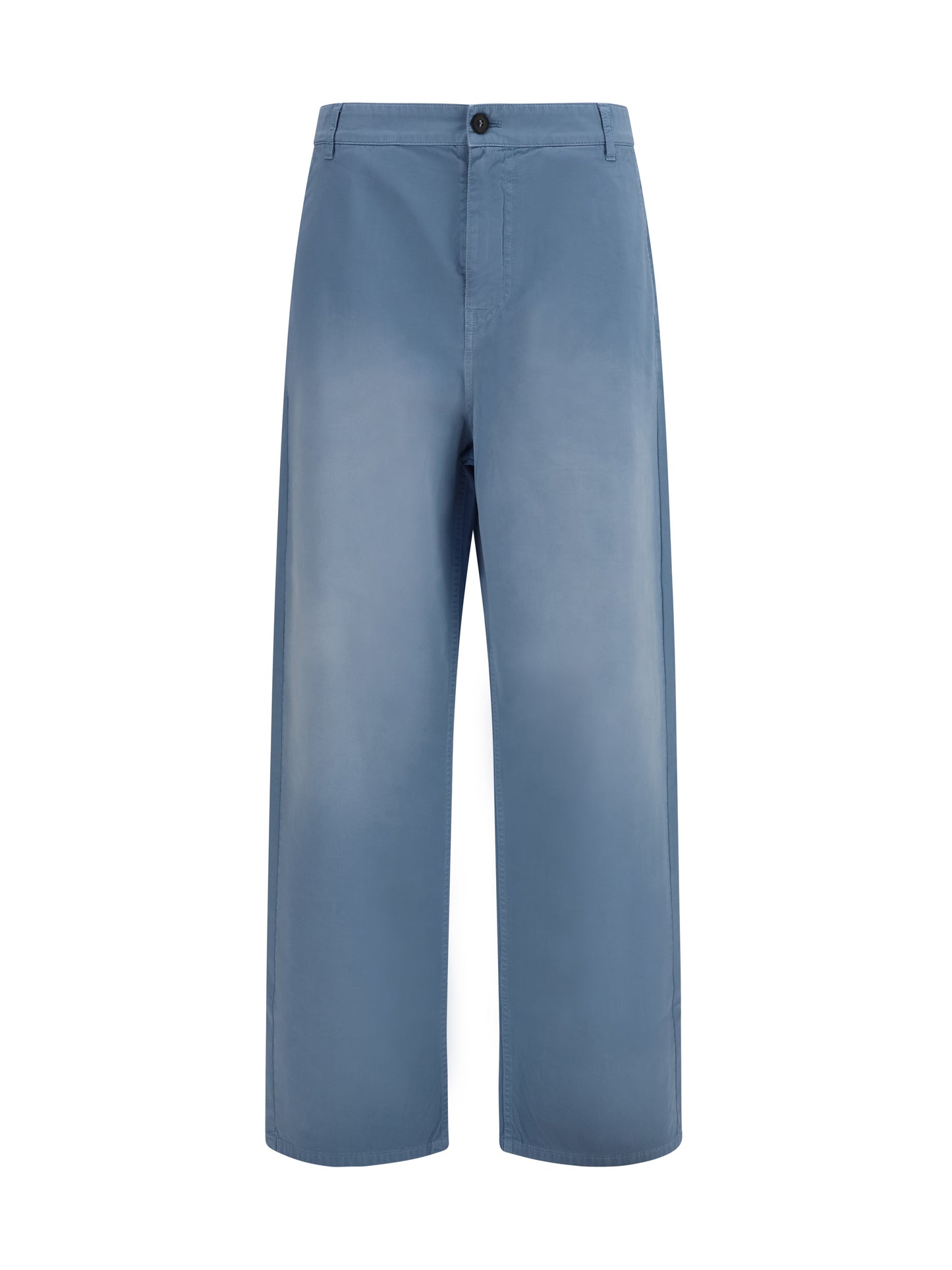 Miu Miu Women Garment-Dyed Wide-Leg Pants MIU MIU