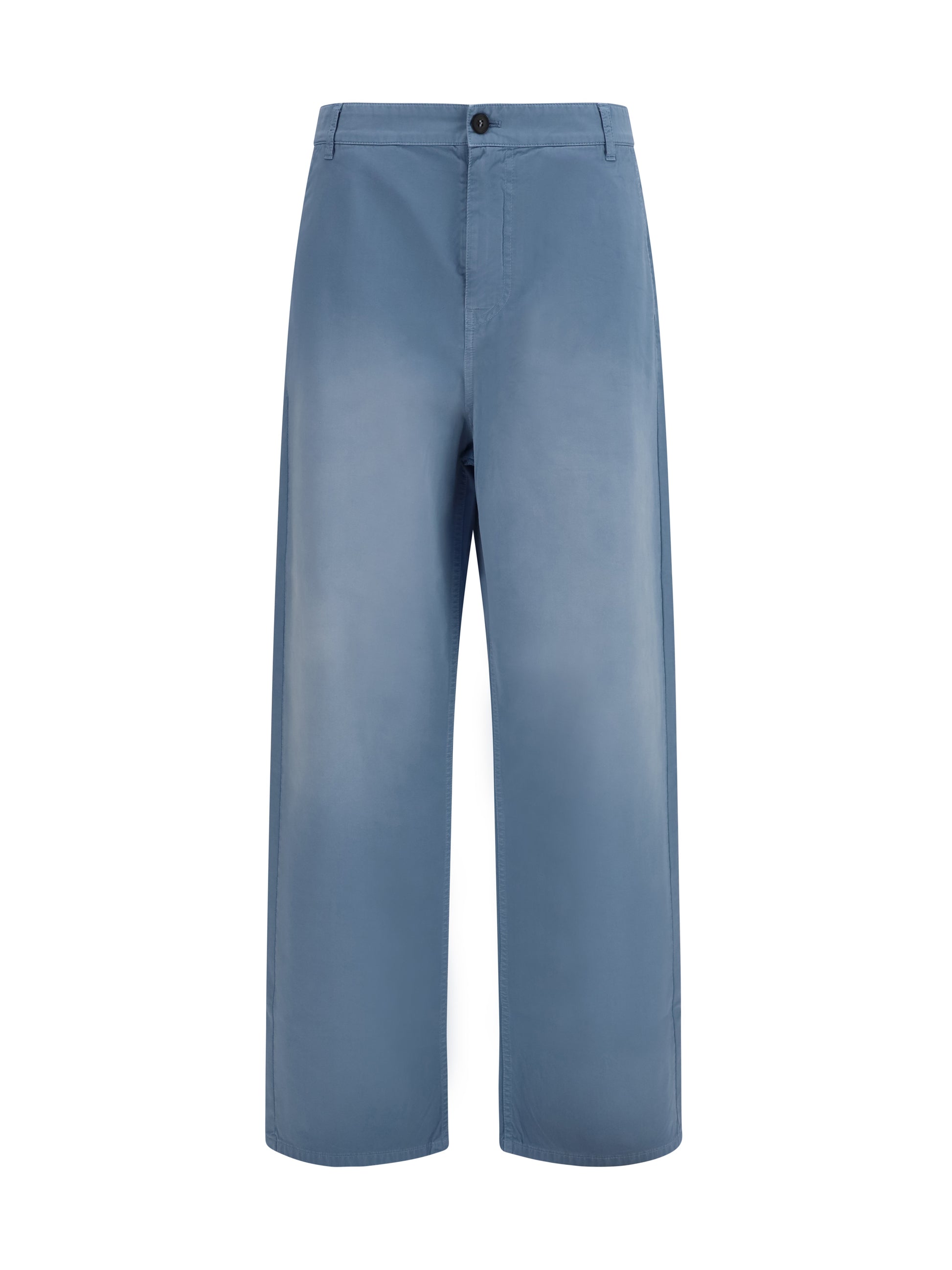 Miu Miu Women Garment-Dyed Wide-Leg Pants MIU MIU