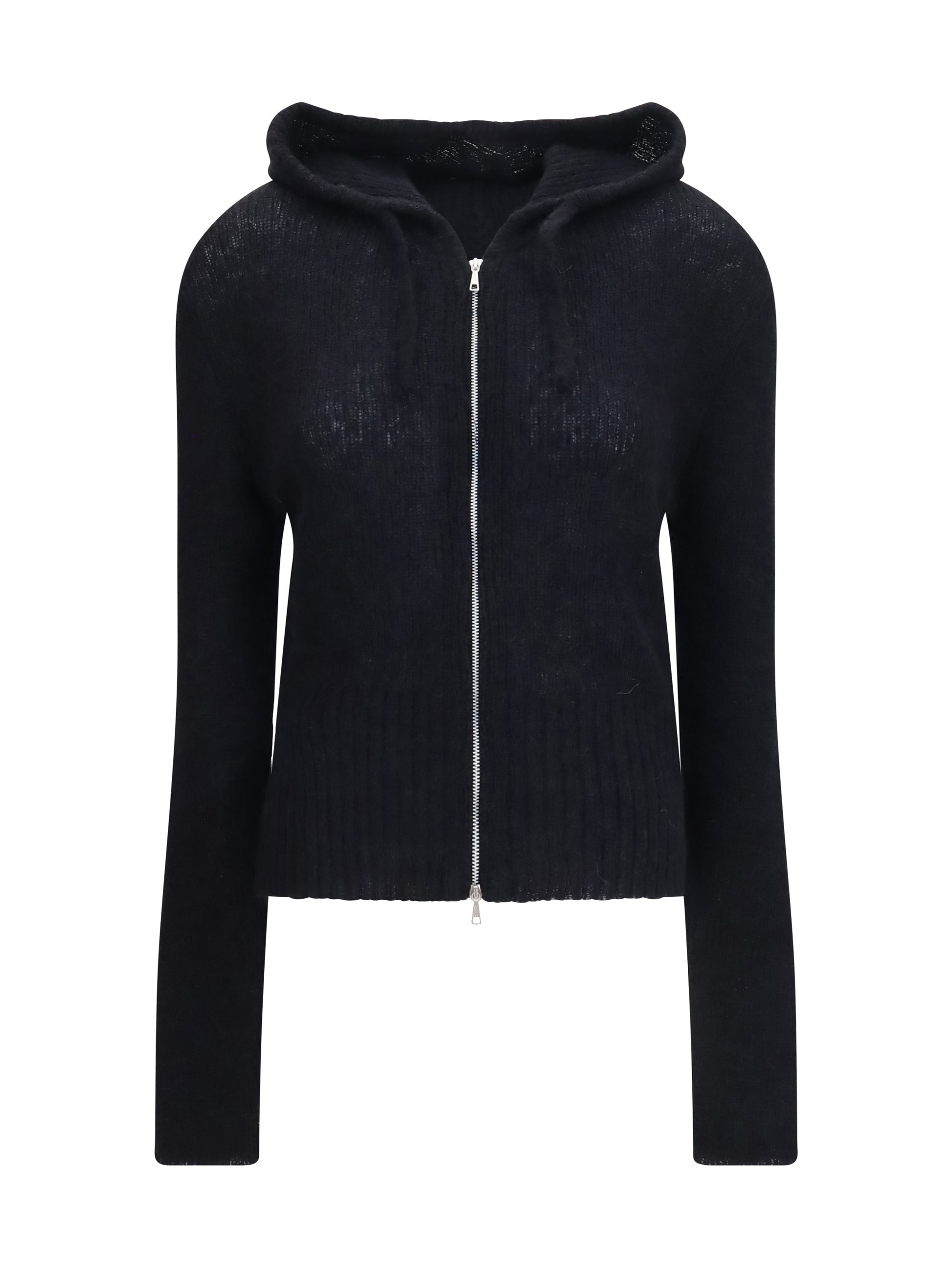 Our Legacy Women Alpaca-Blend Zip-Up Hoodie OUR LEGACY