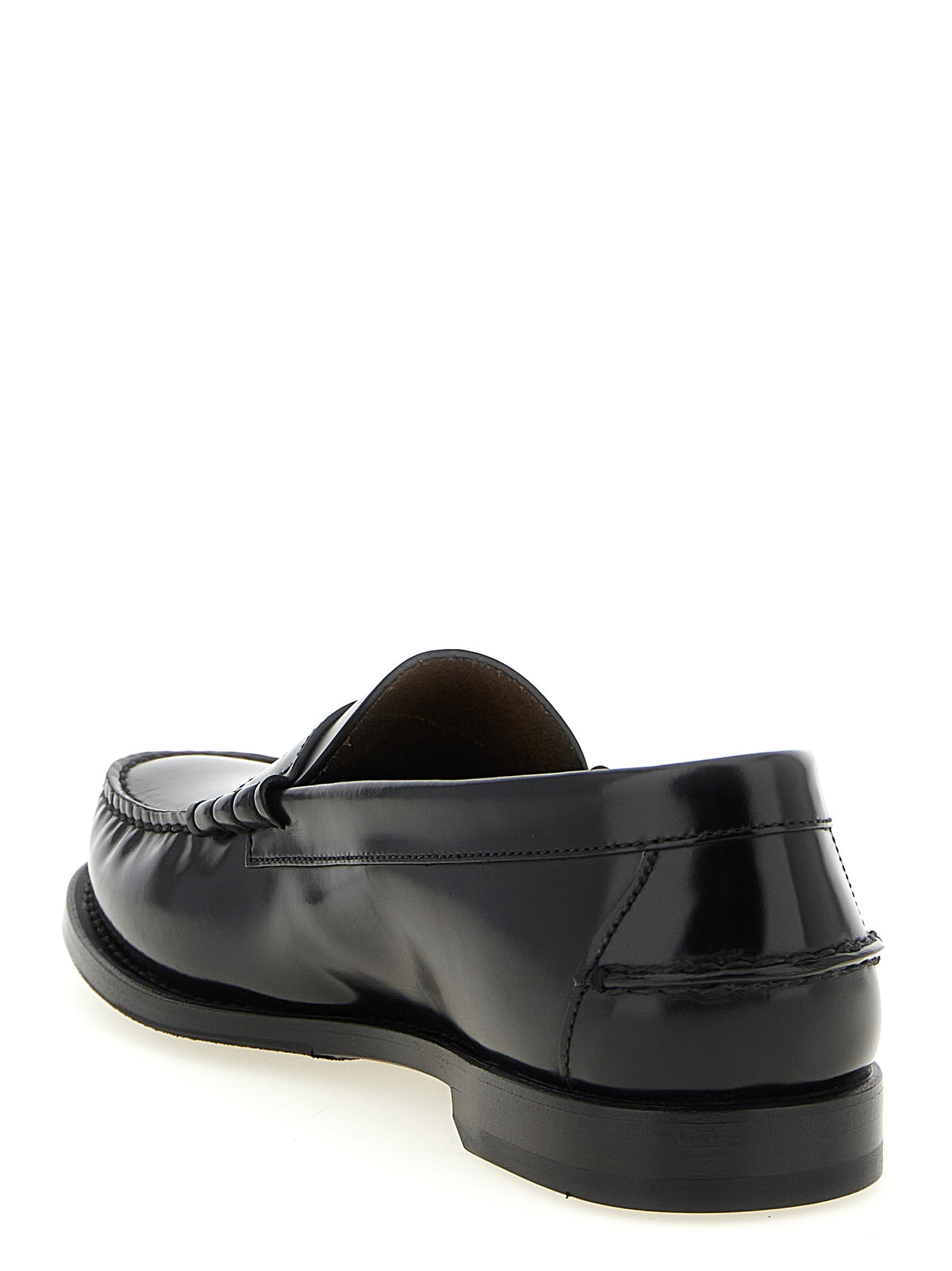 Prada Men Brushed Leather Loafers PRADA