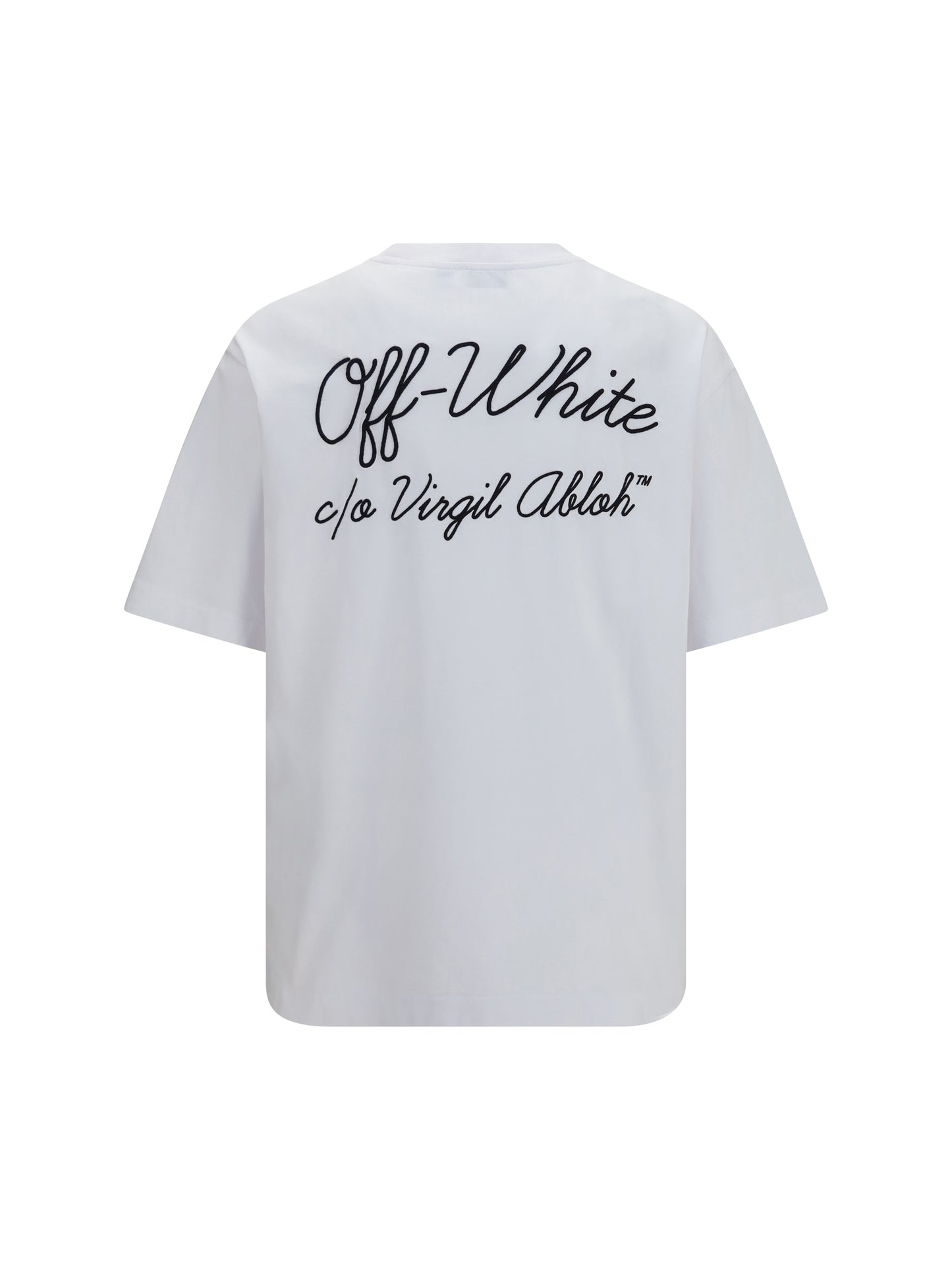 Off-White Men Script Logo Skate T-Shirt OFF-WHITE