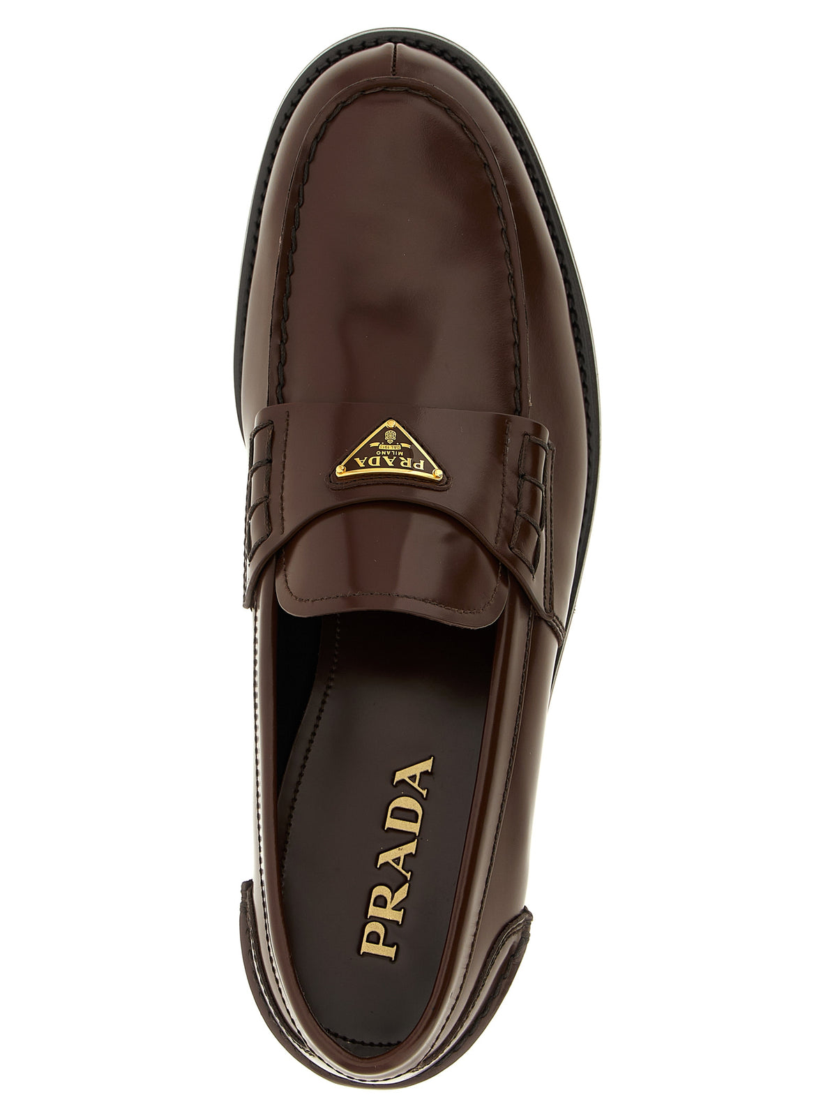 Prada Men Logo Loafers PRADA