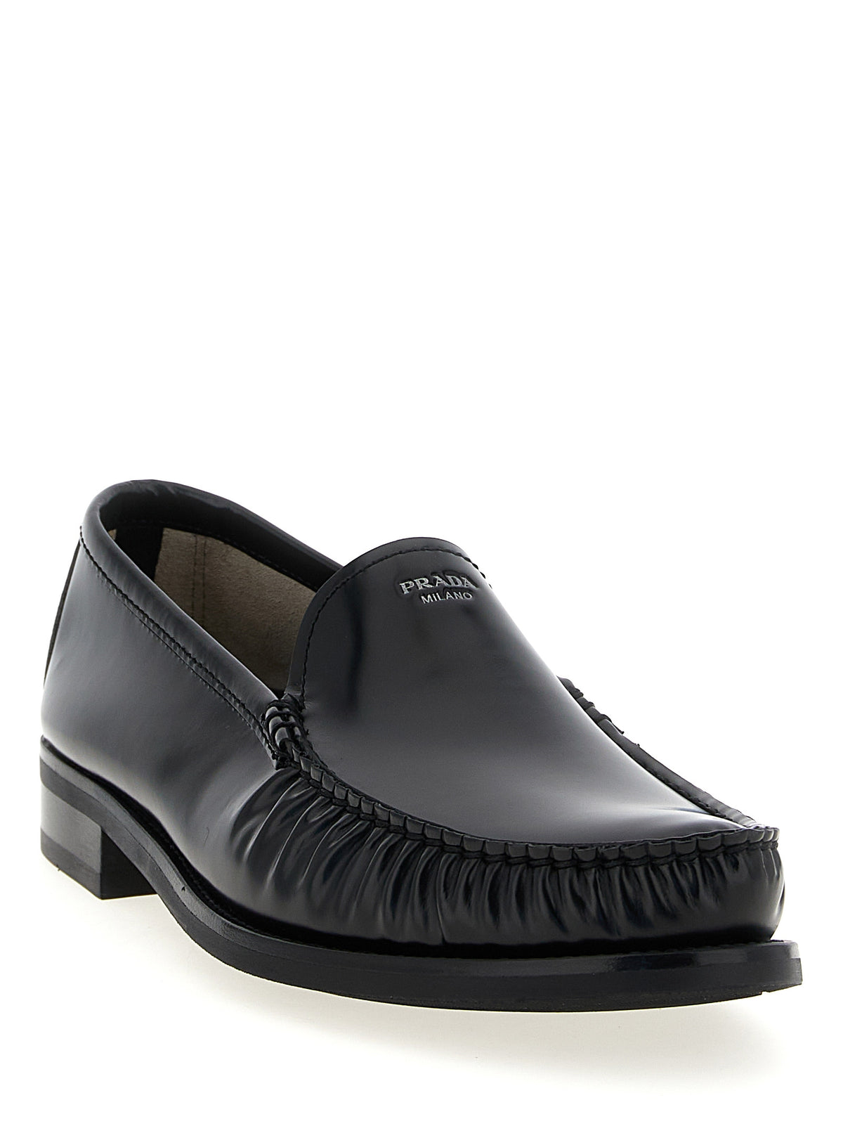Prada Men Leather Loafers PRADA