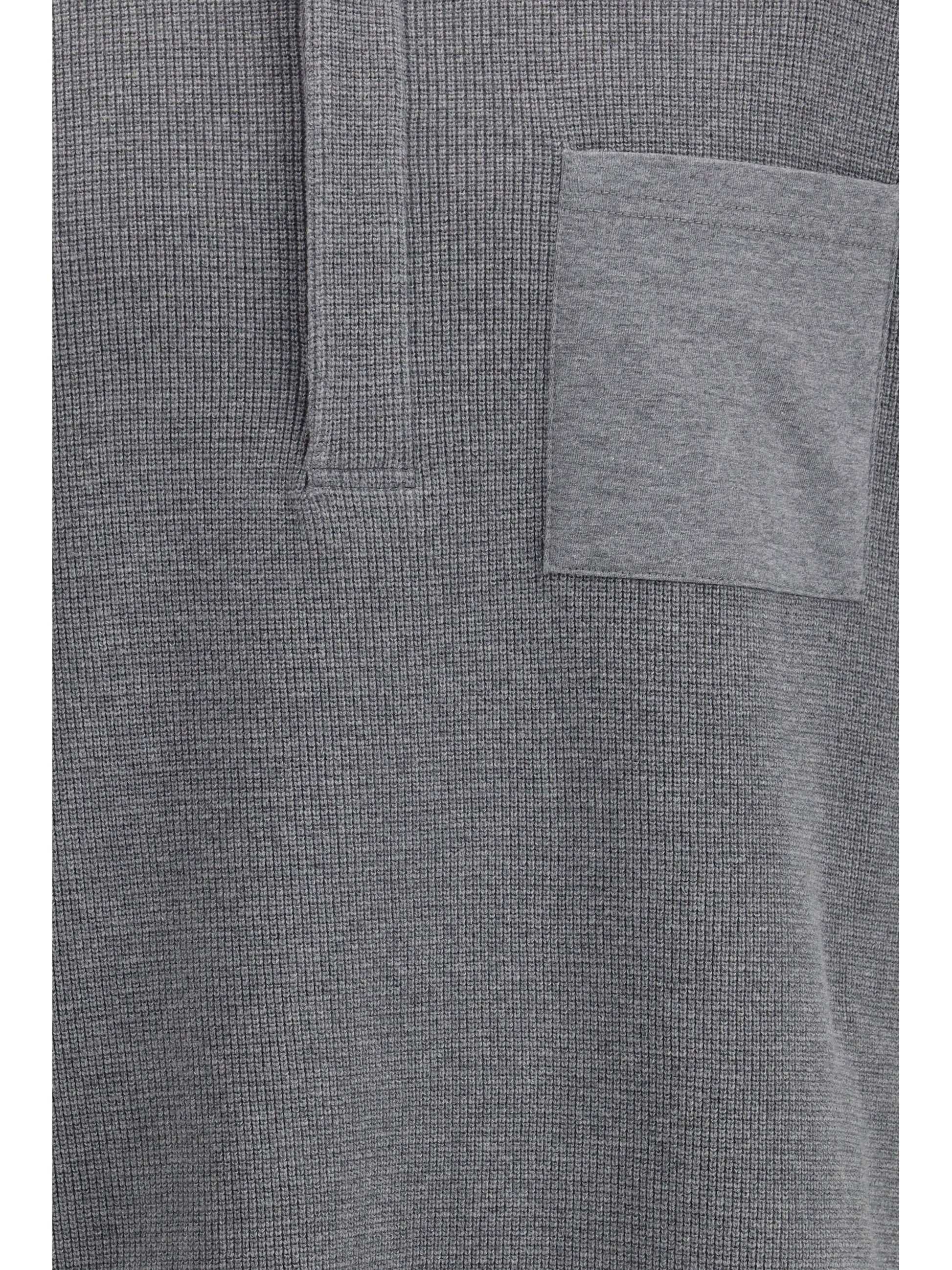 Thom Browne Men Long Sleeve Polo Shirt THOM BROWNE