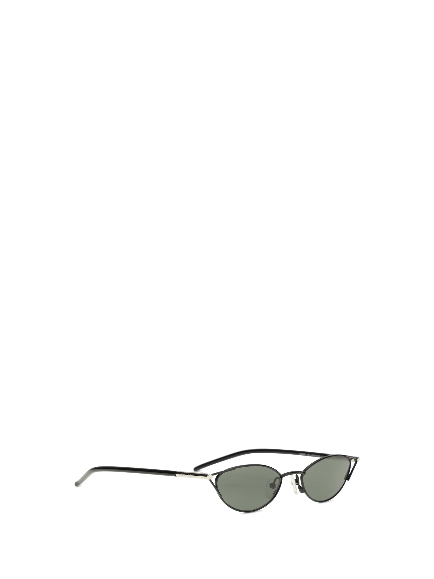 Alexander Mcqueen Women Slim Cat-Eye Sunglasses With T-Bar ALEXANDER MCQUEEN