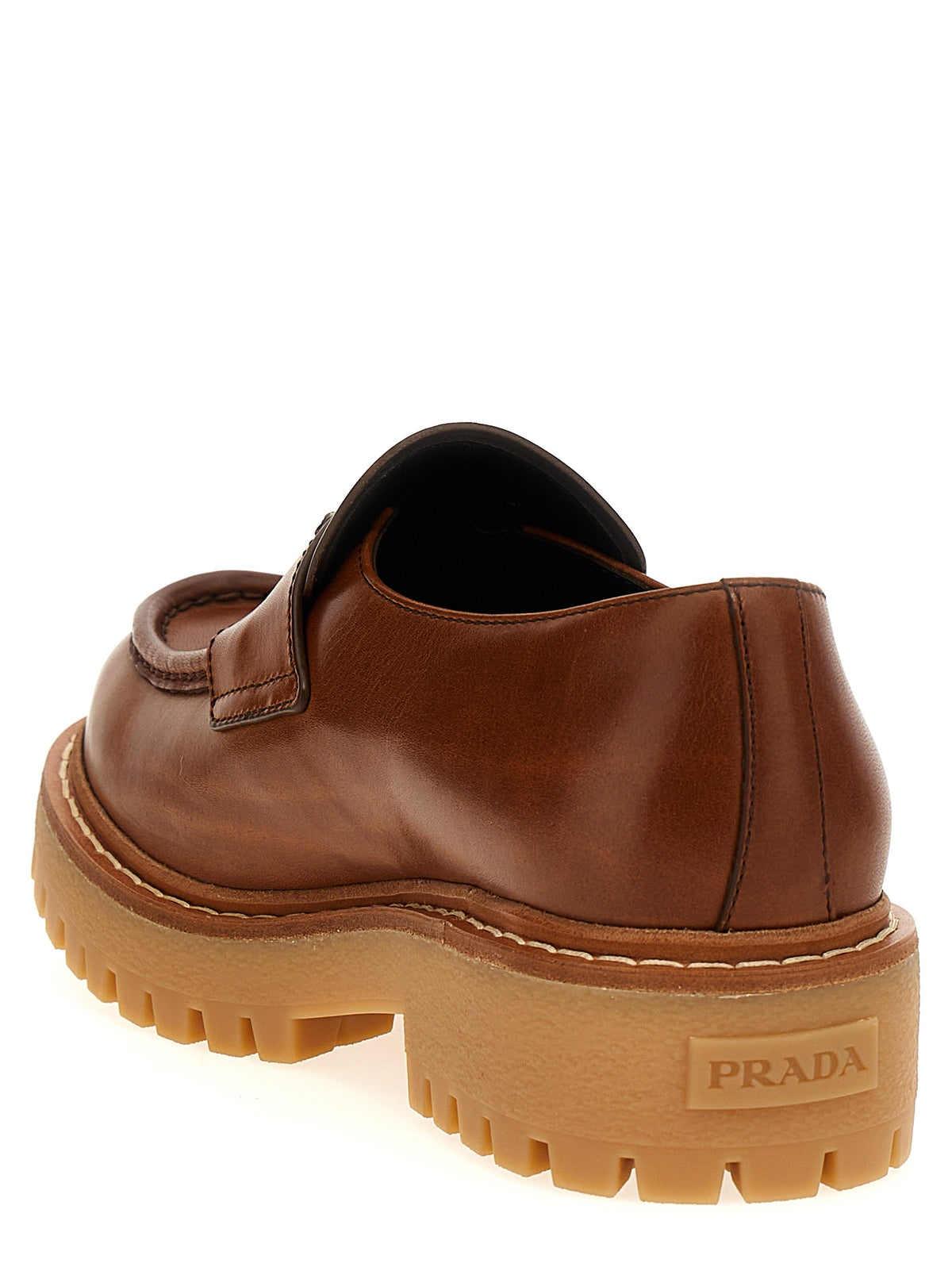 Prada Men 'Double Chocolate' Loafers PRADA