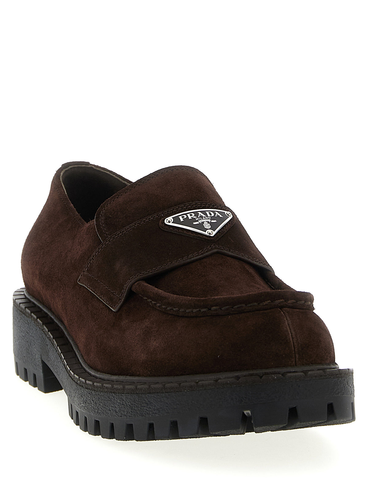 Prada Men 'Double Chocolate' Loafers PRADA