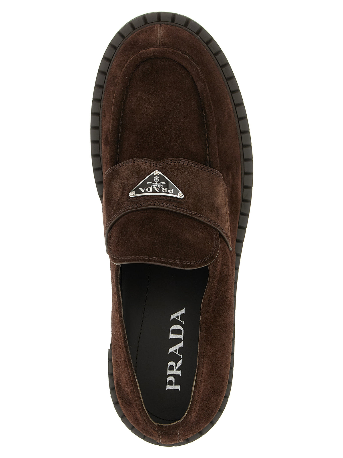 Prada Men 'Double Chocolate' Loafers PRADA