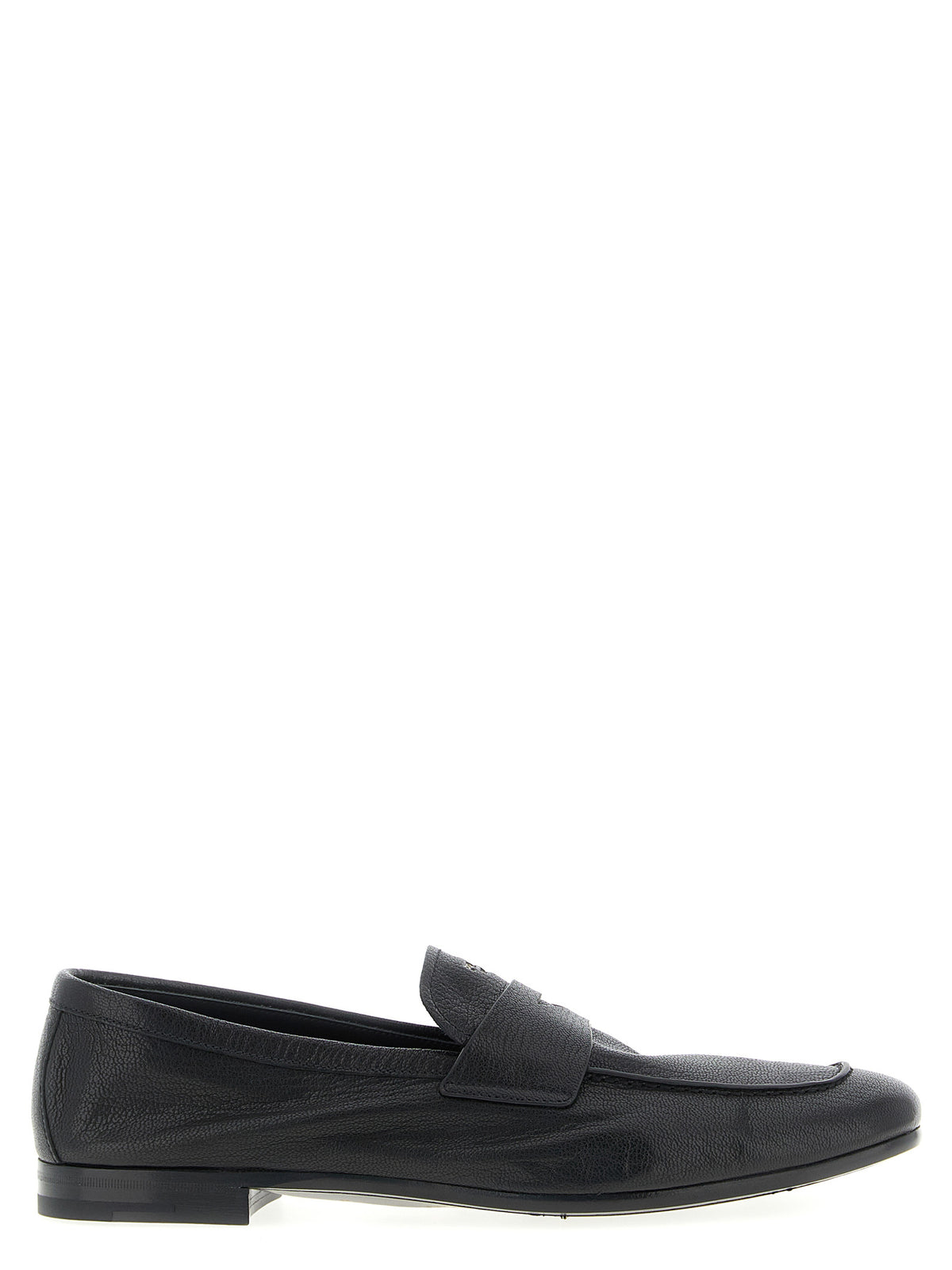 Prada Men Leather Loafers PRADA
