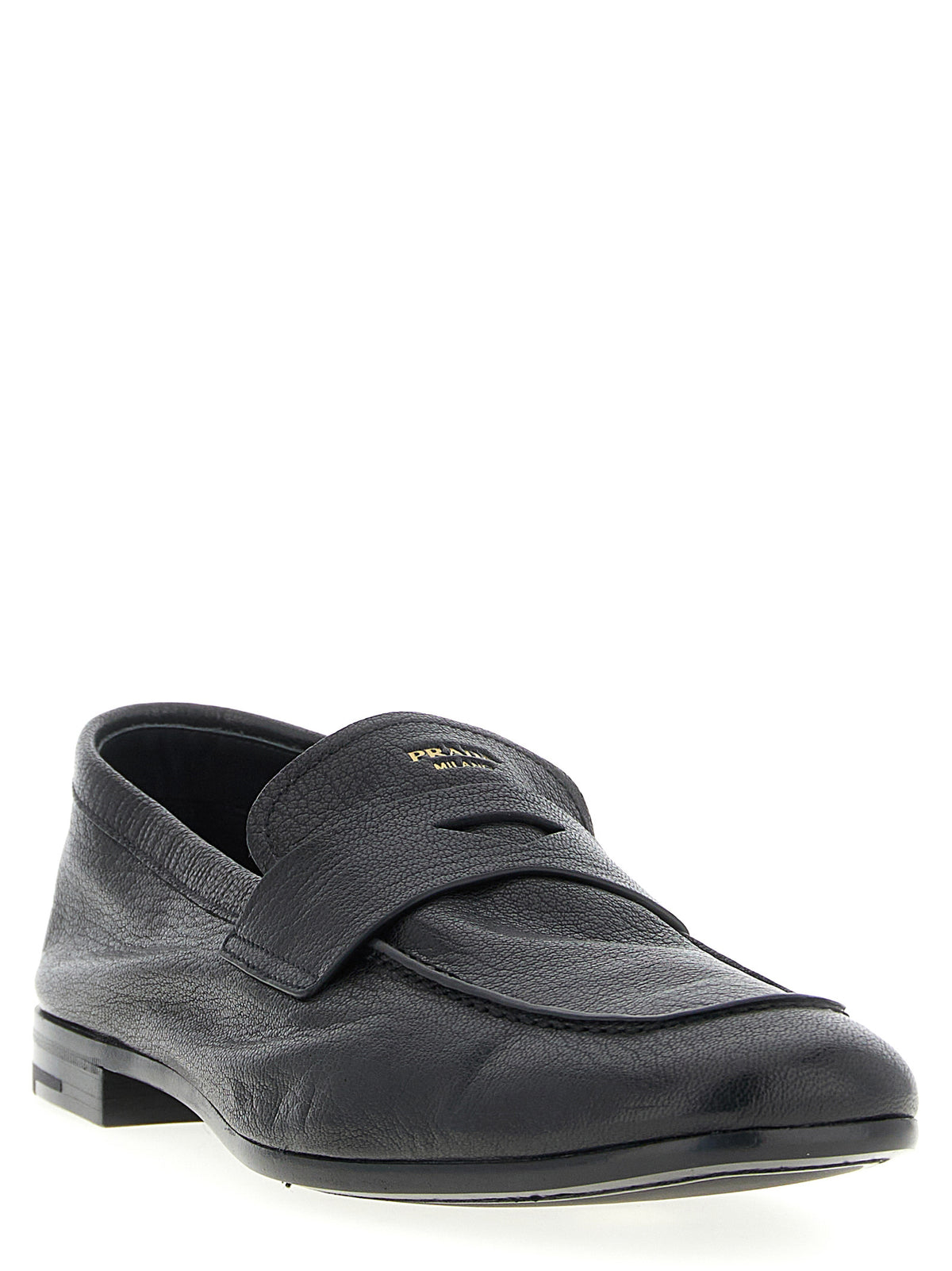 Prada Men Leather Loafers PRADA