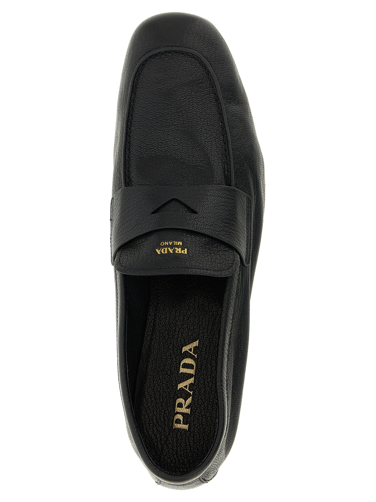 Prada Men Leather Loafers PRADA
