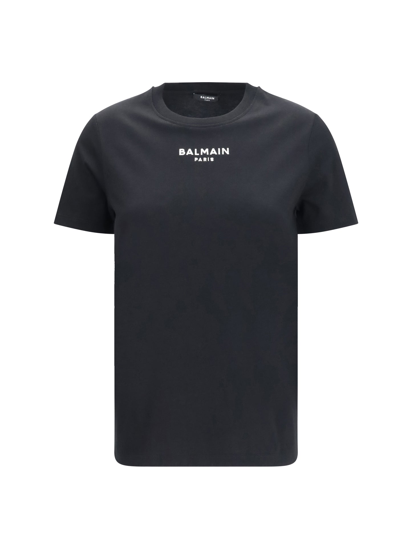 Balmain Women Cotton Logo T-Shirt BALMAIN