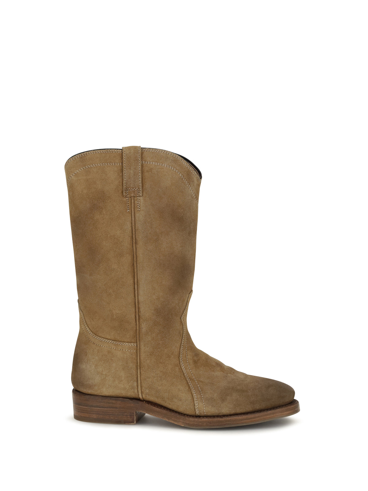 Jil Sander Women Bruce Suede Ankle Boots JIL SANDER